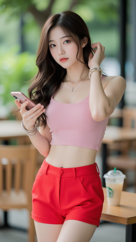 奶茶店女孩
