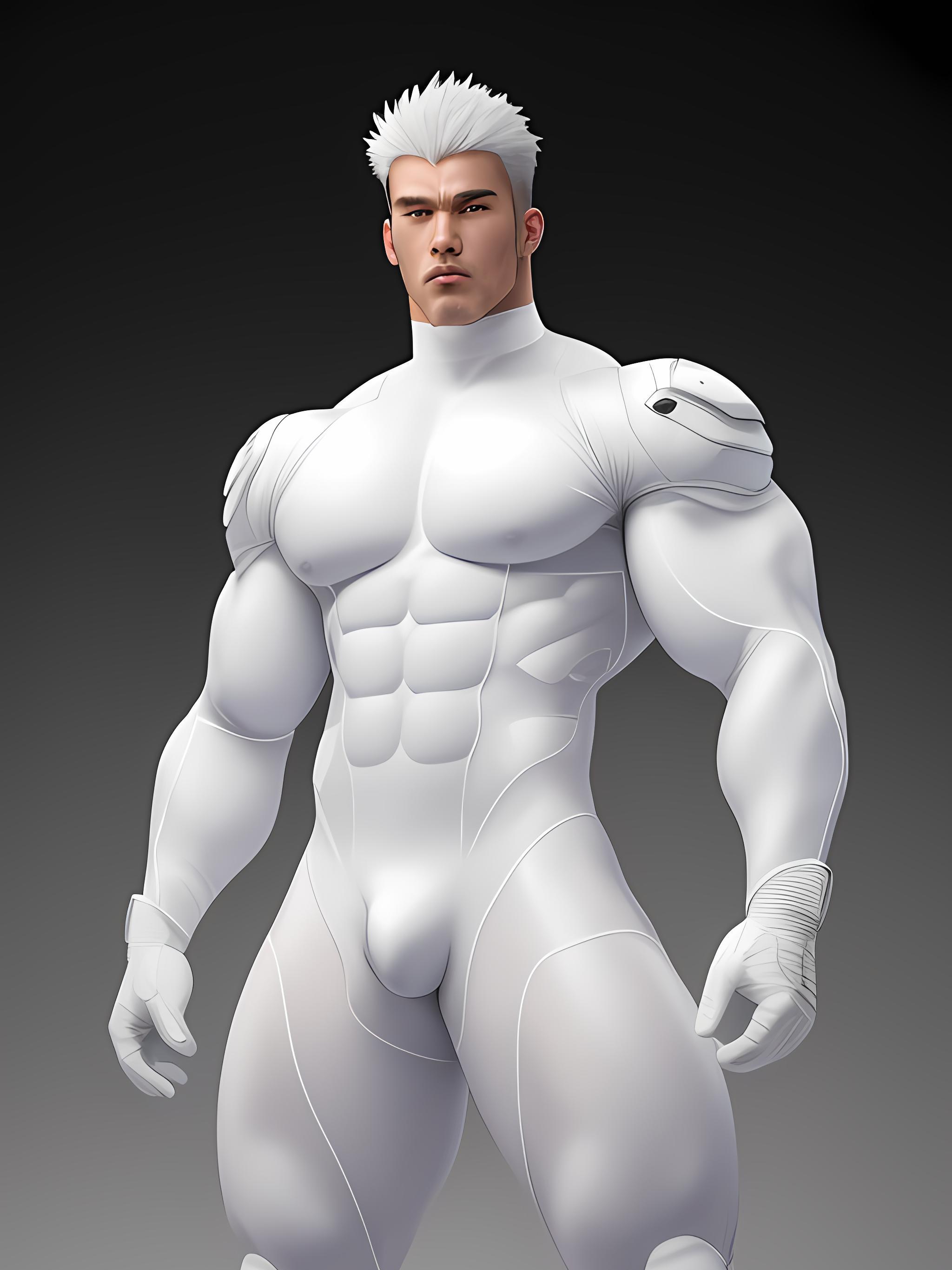 muscle rubber man