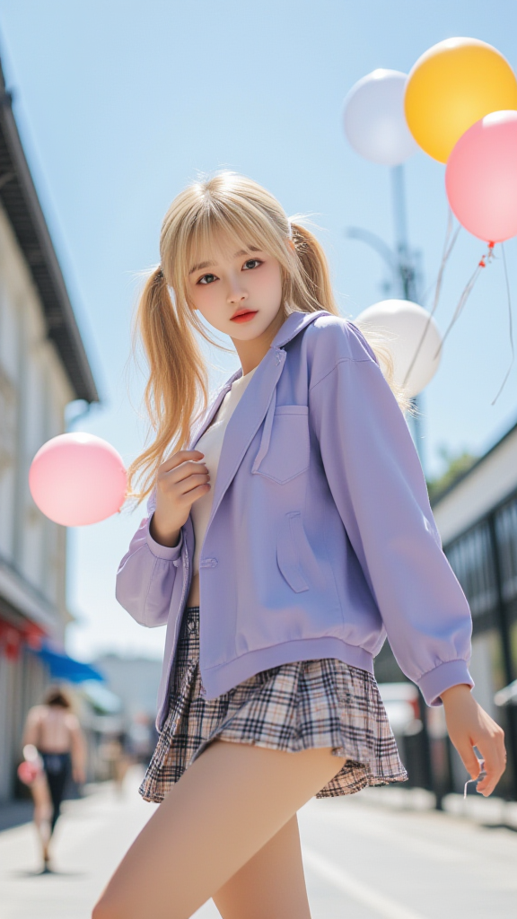 街拍美女