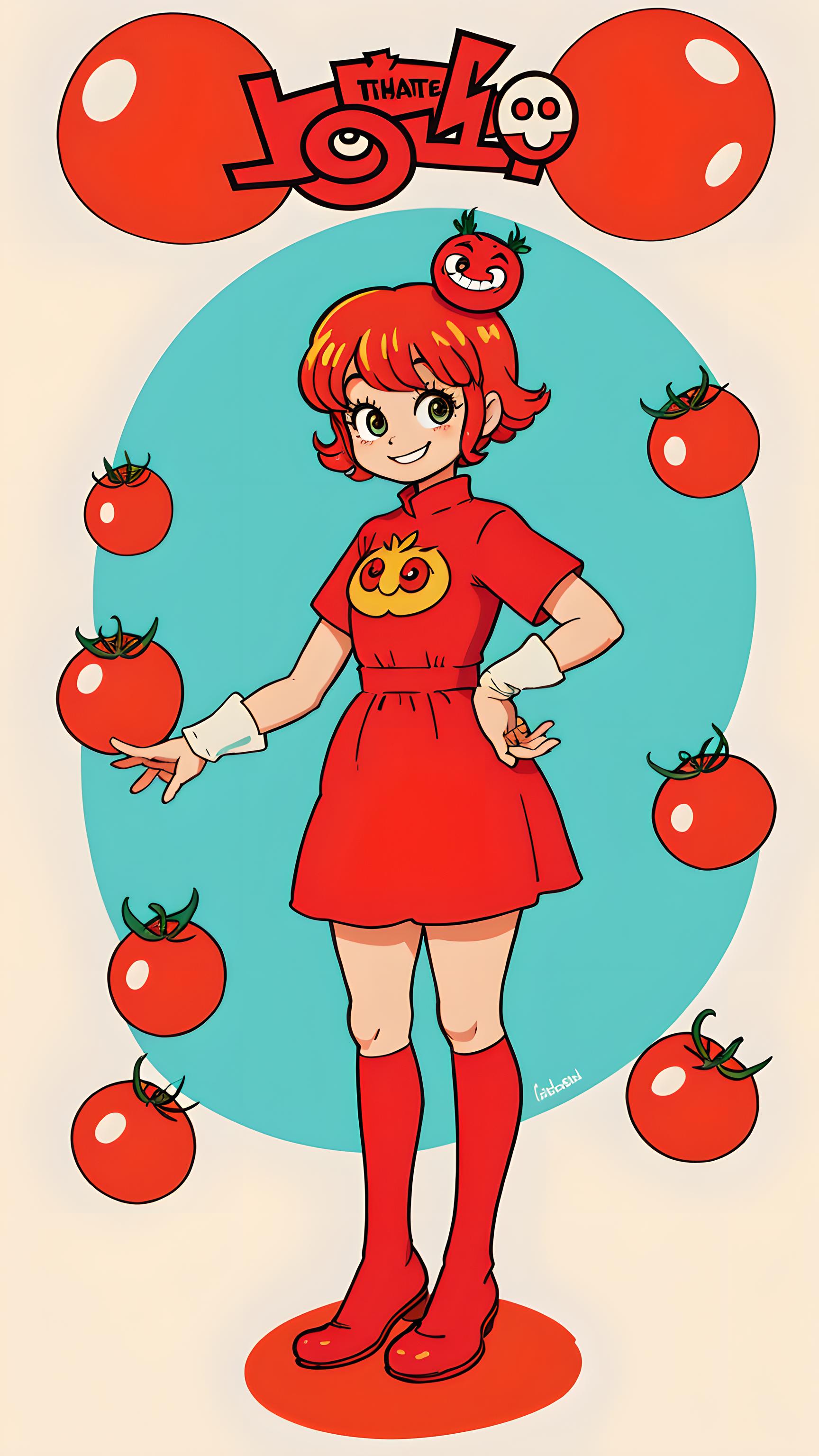 番茄女孩