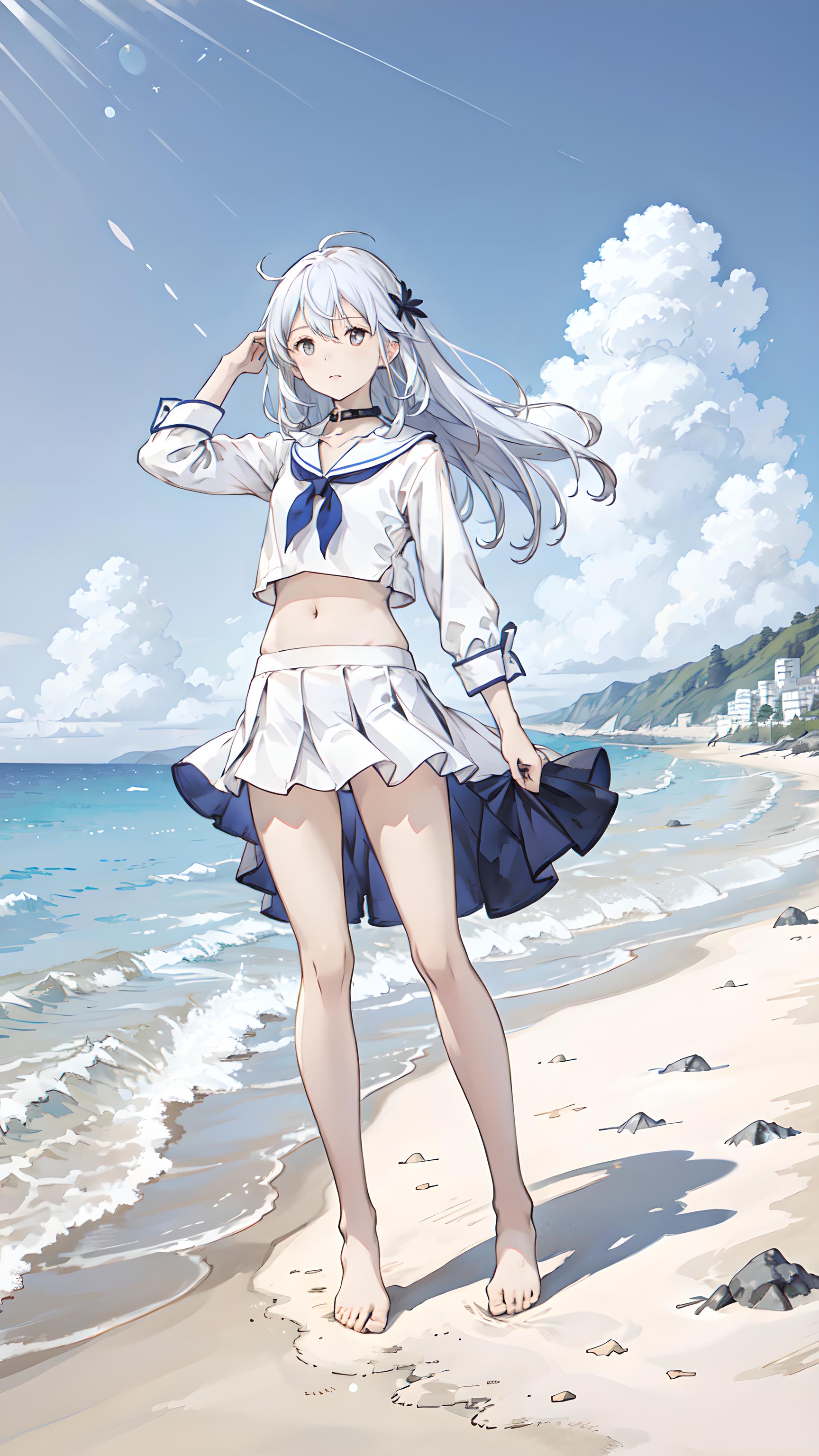 夏日海滩