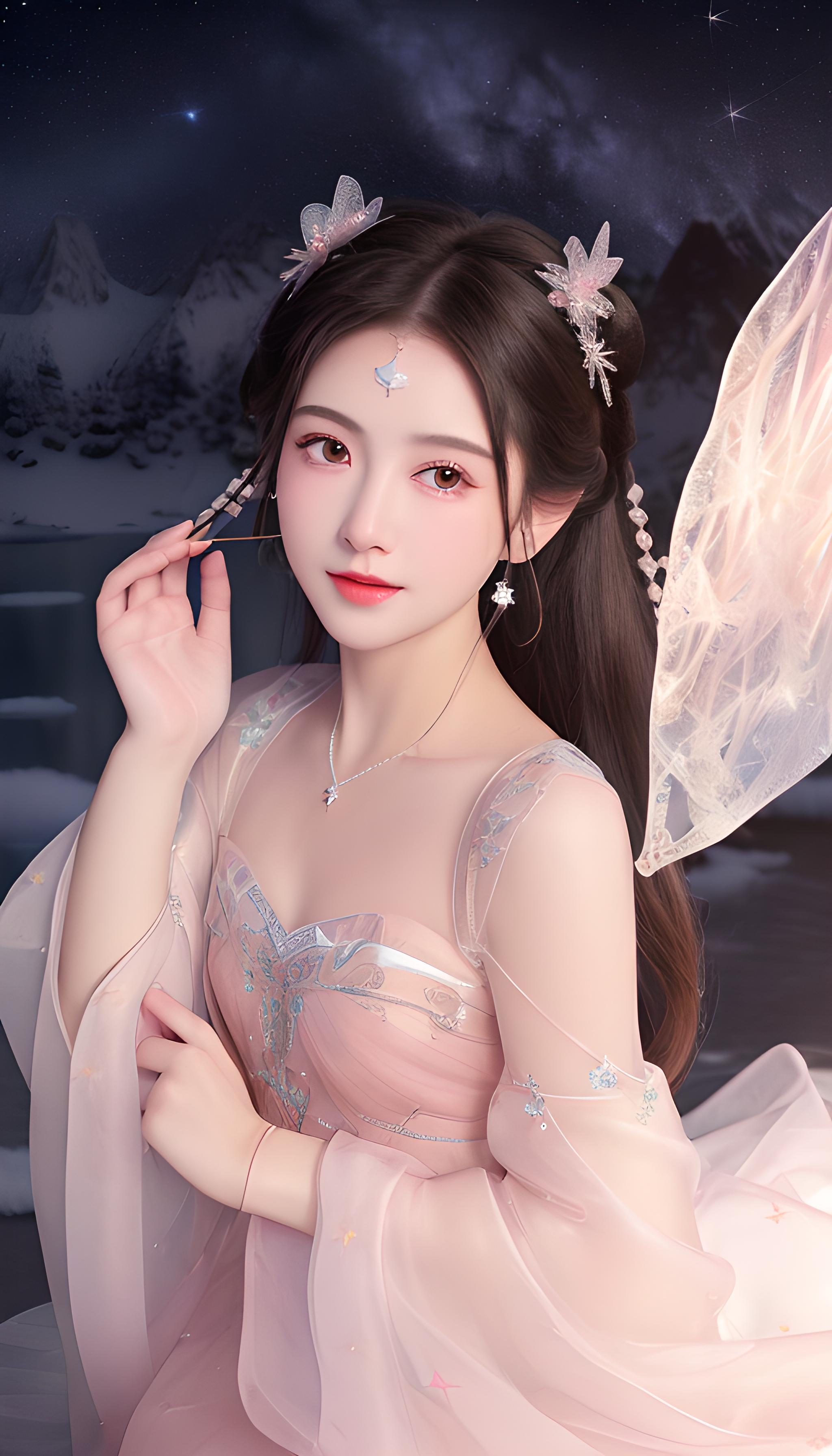 古风唯美轻纱裙