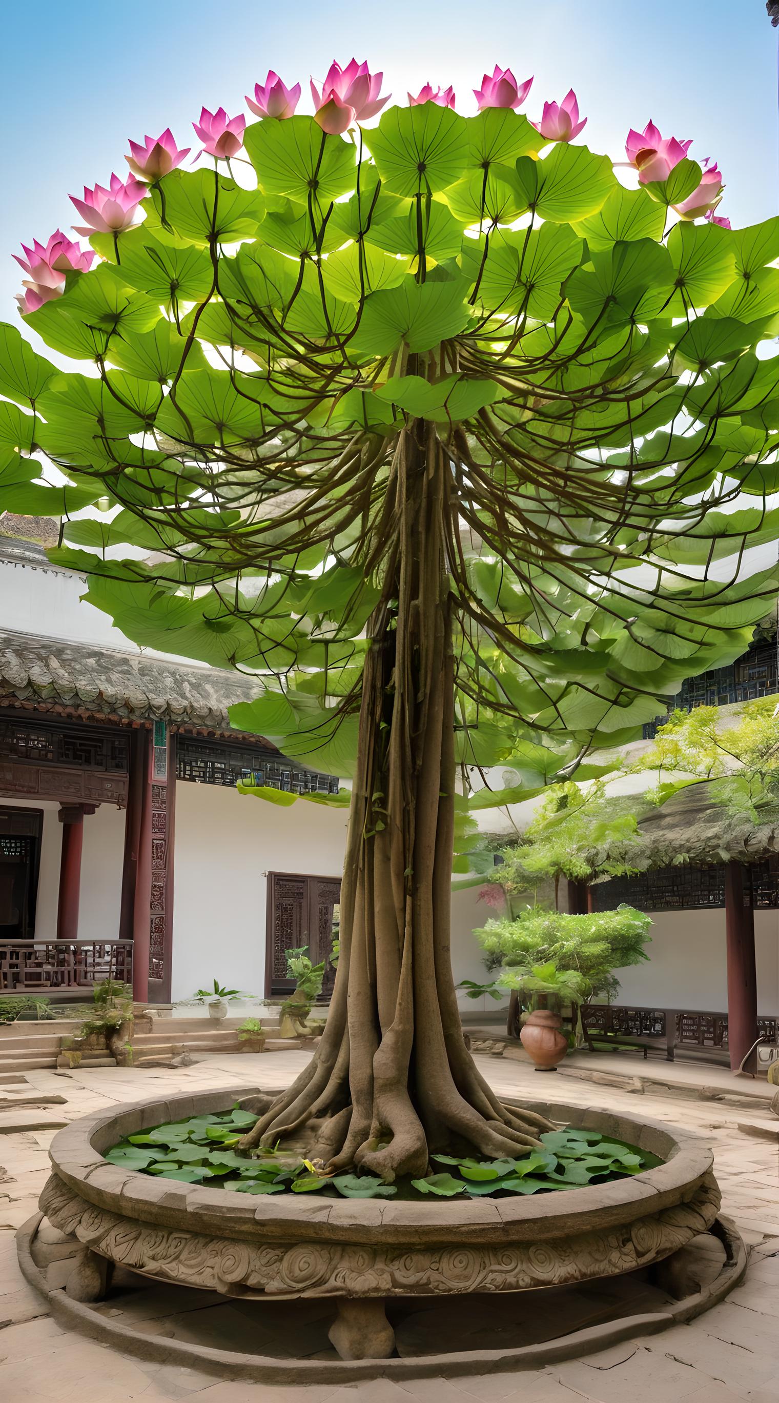 有这样的荷花吗？你看到过吗？