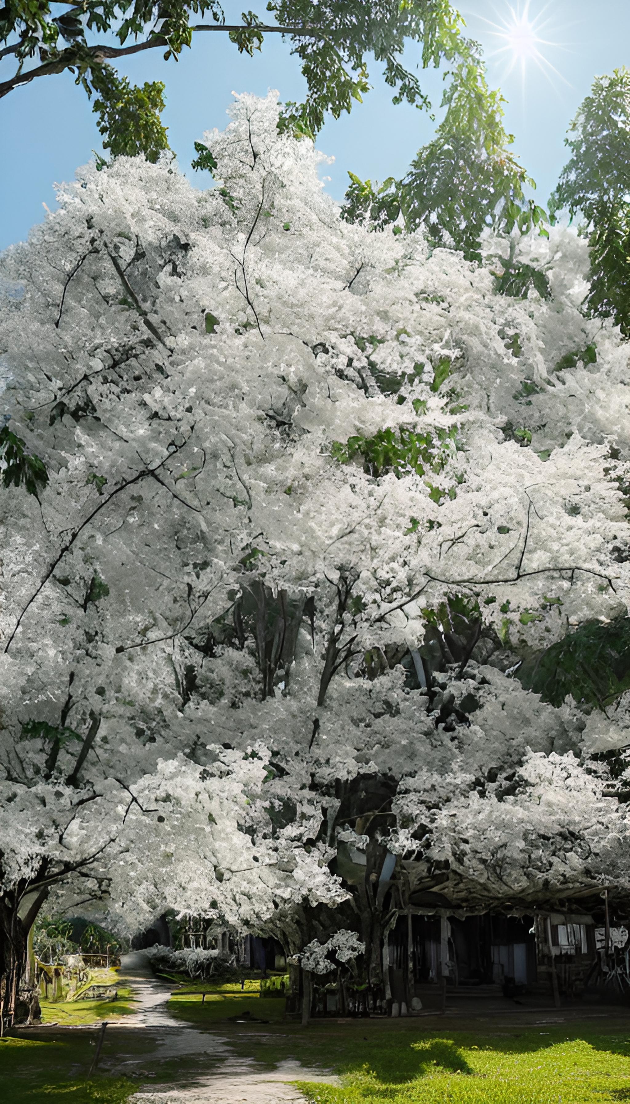 流苏树流苏花