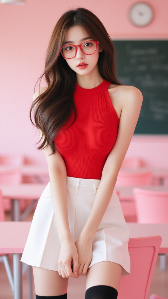 露肩女孩