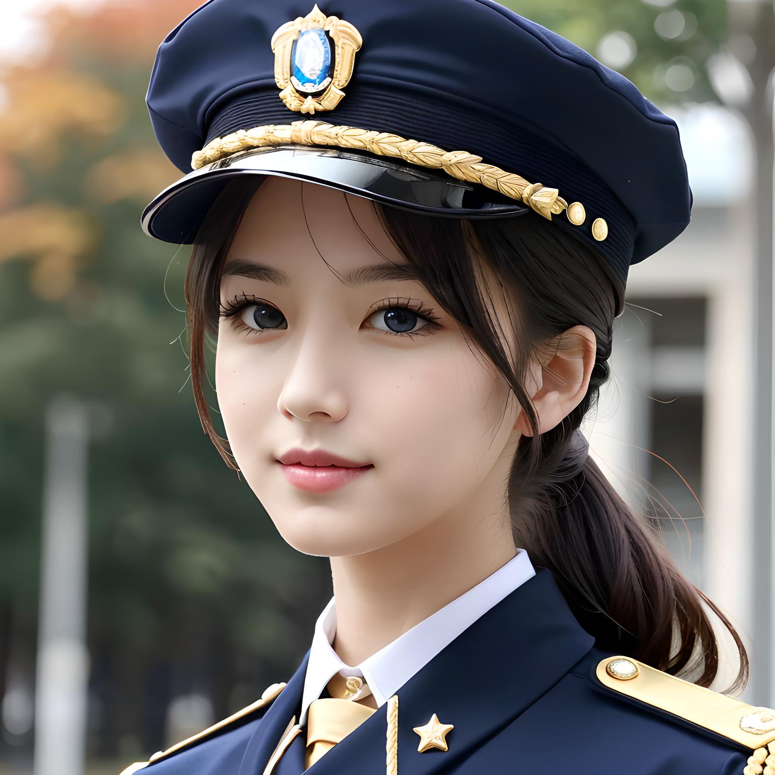 韩国美女军人