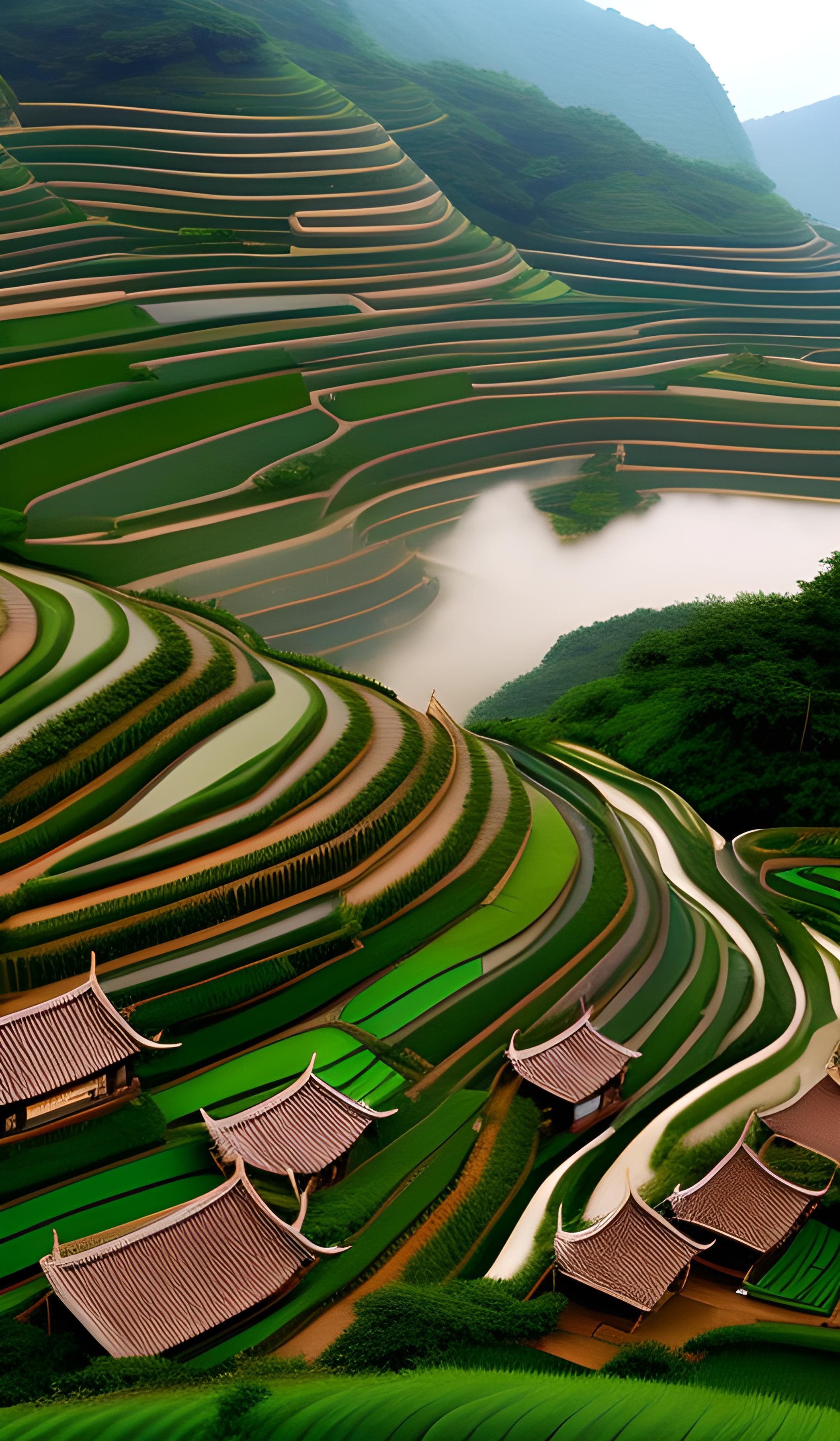 风景田