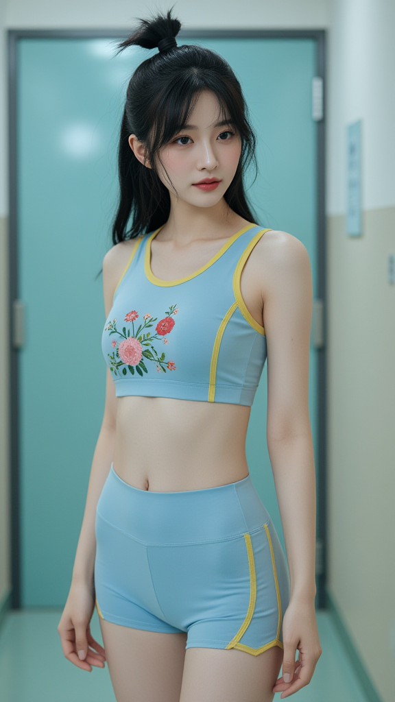 小巷子里面的女孩