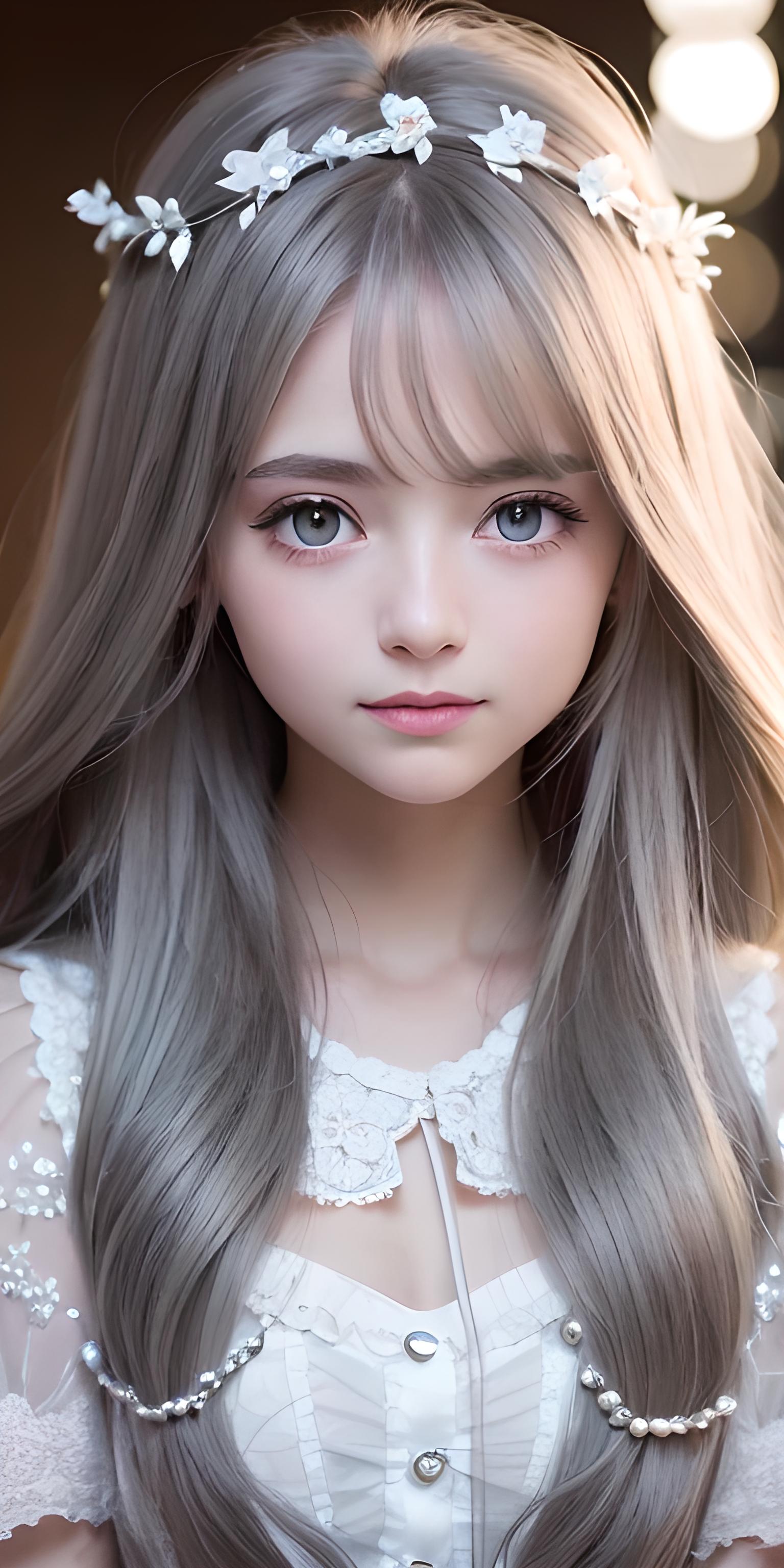 花环少女