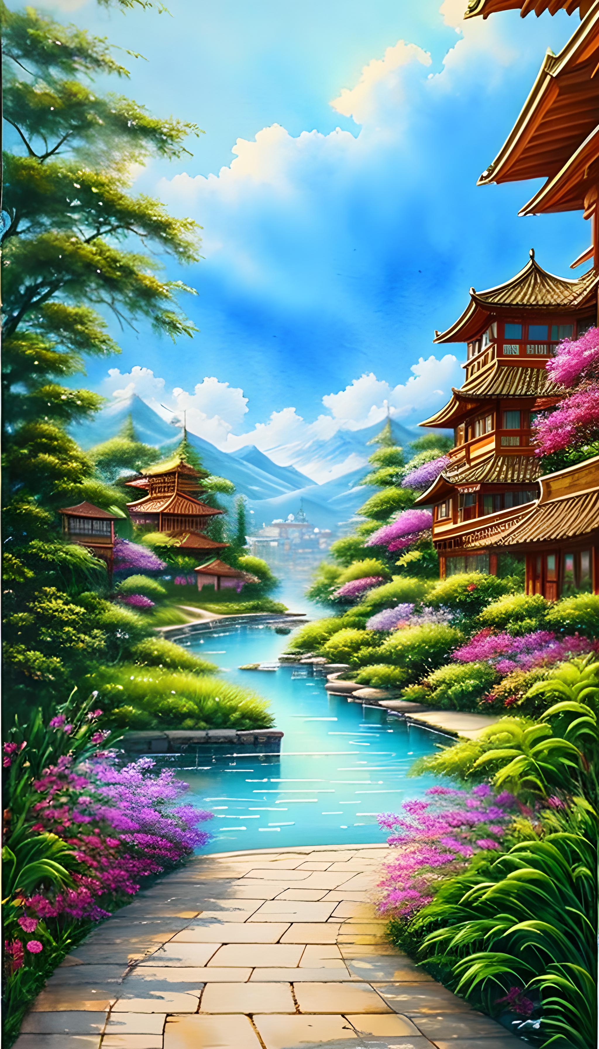 别墅花园