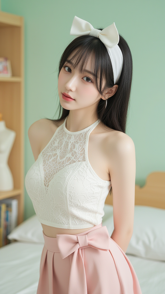 露肩女孩