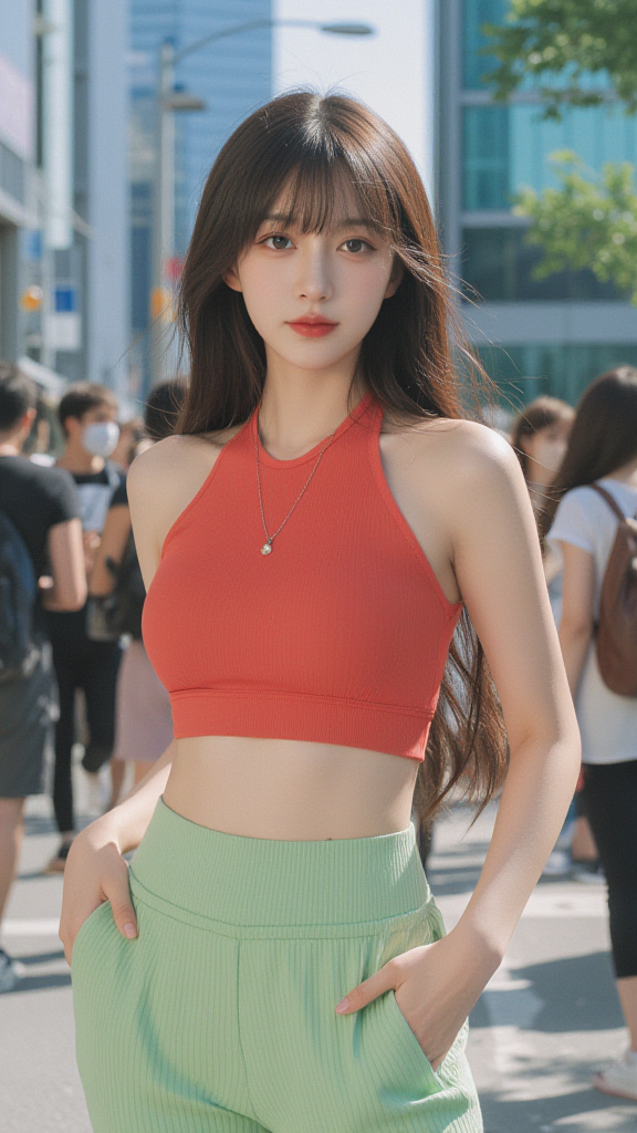 都市街拍美女
