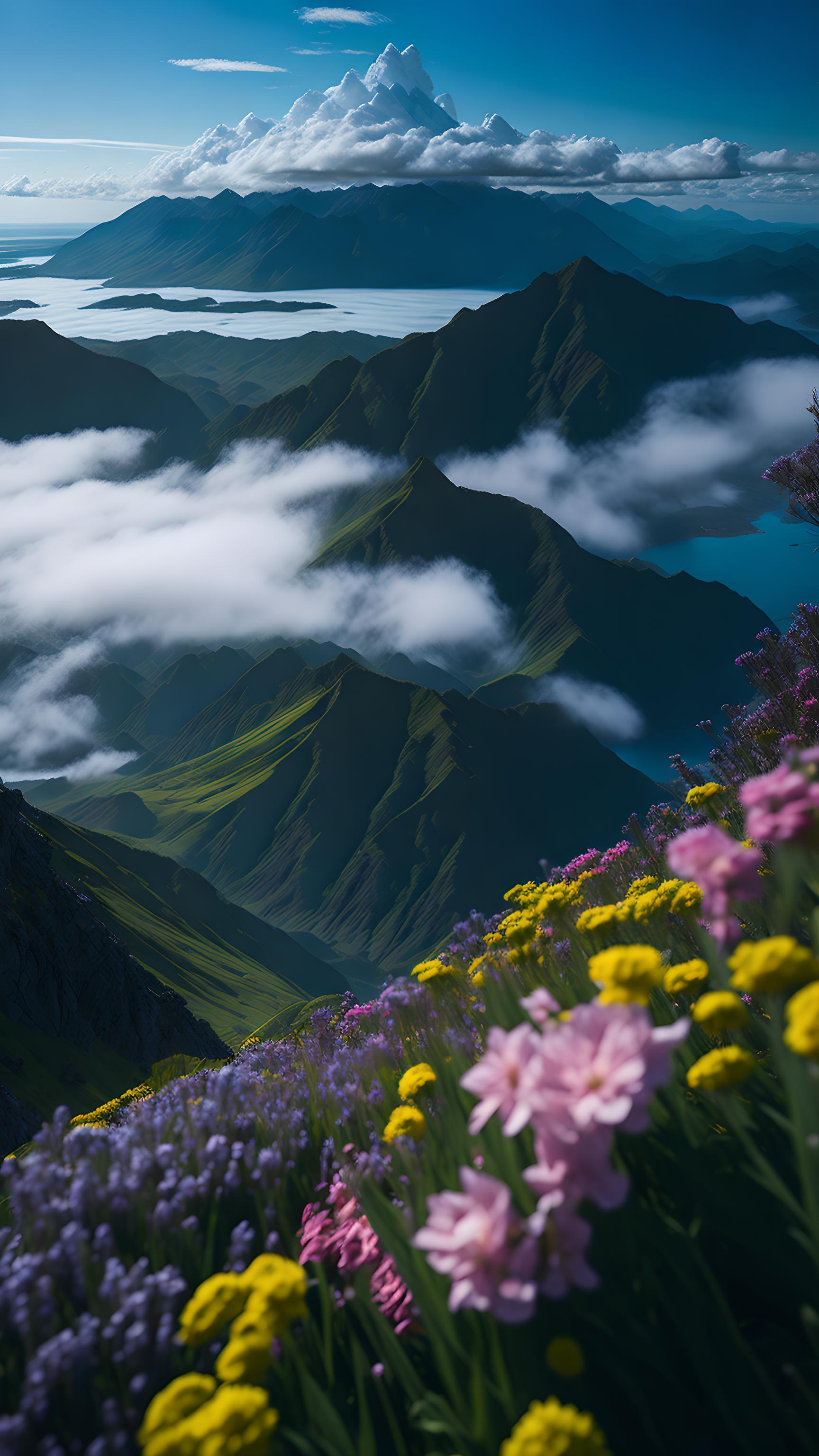 高山云海