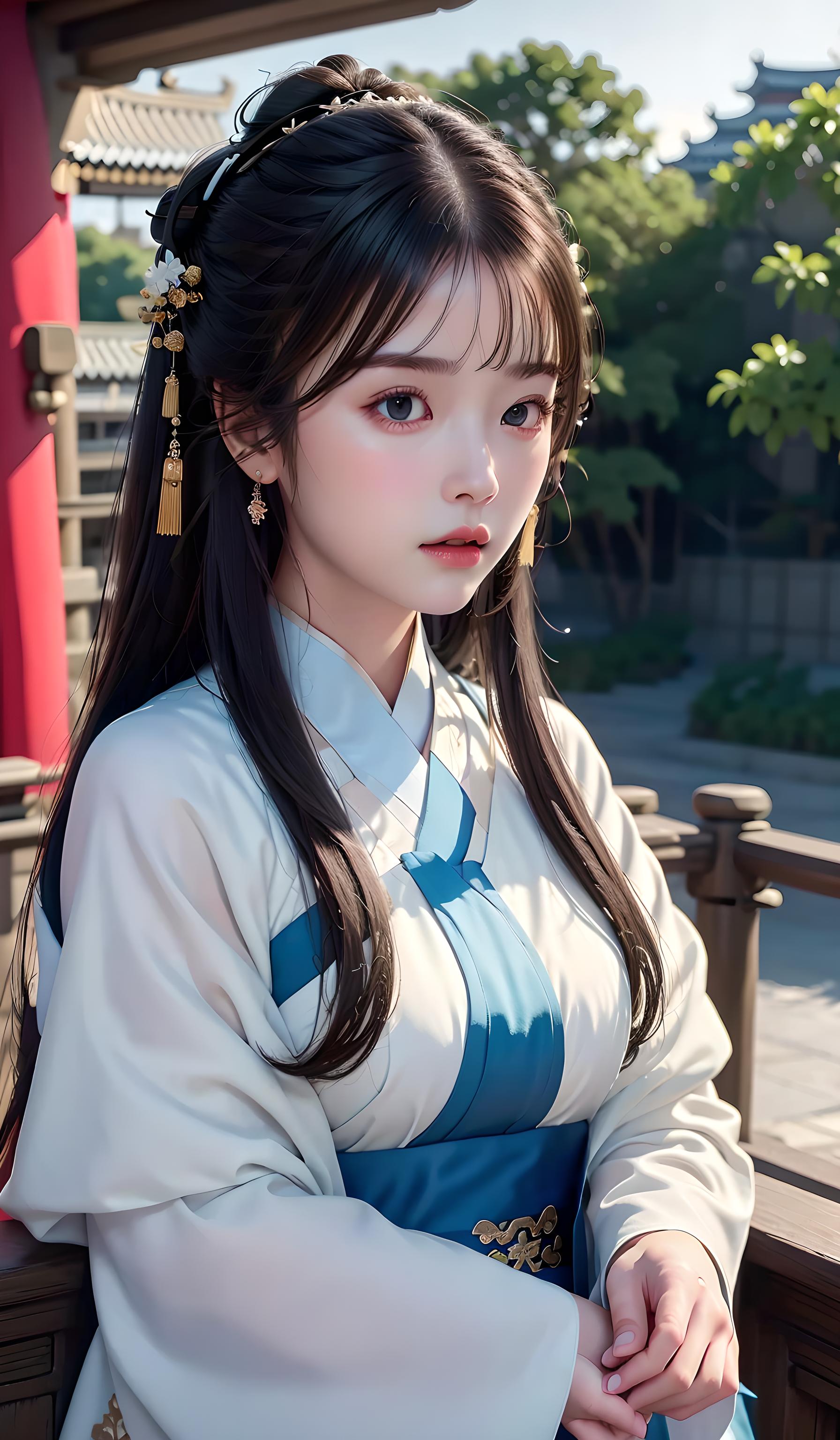 古风美少女