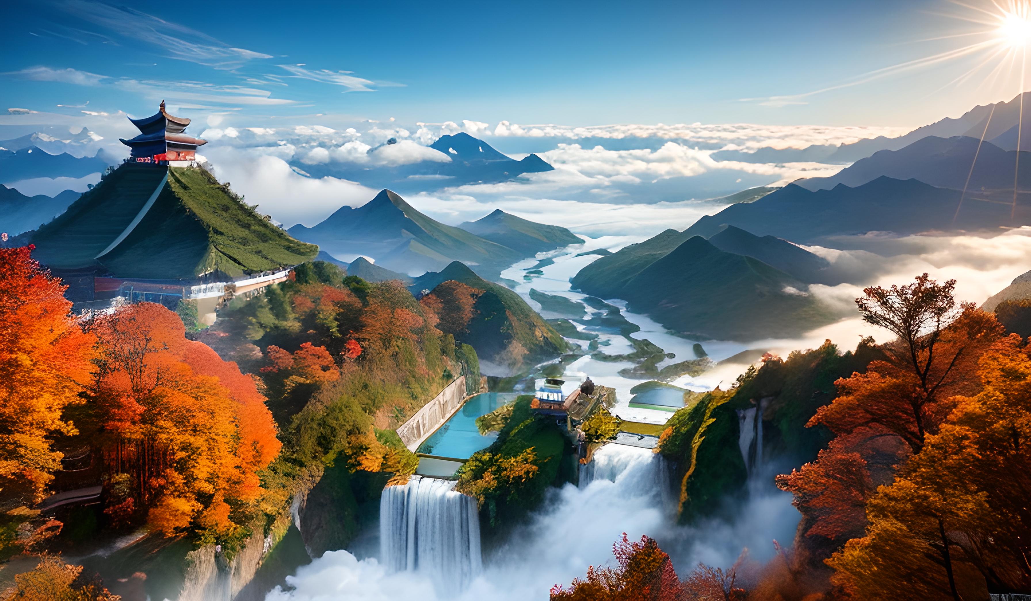 老君山风景