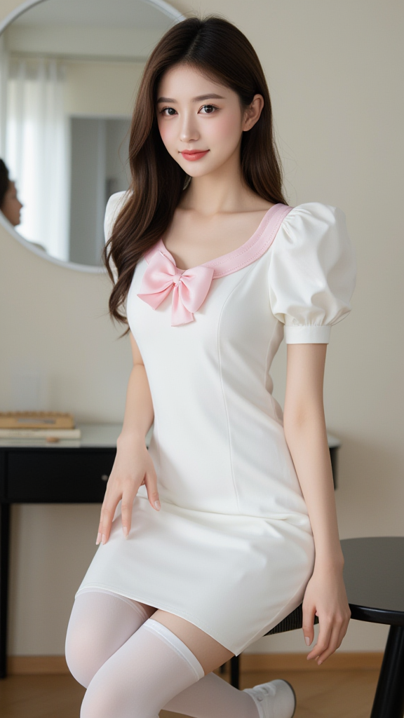 蝴蝶结女孩