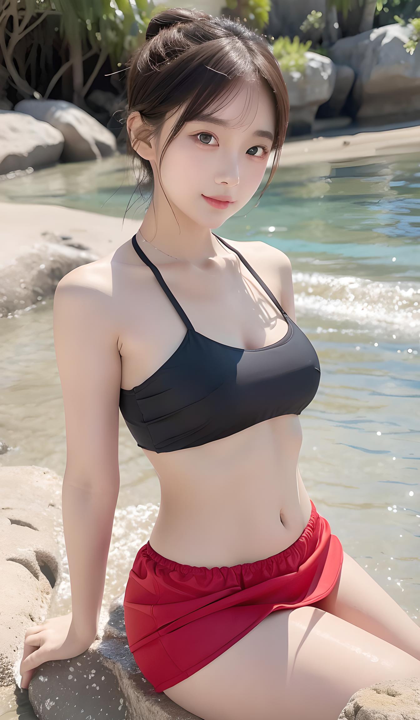 美女