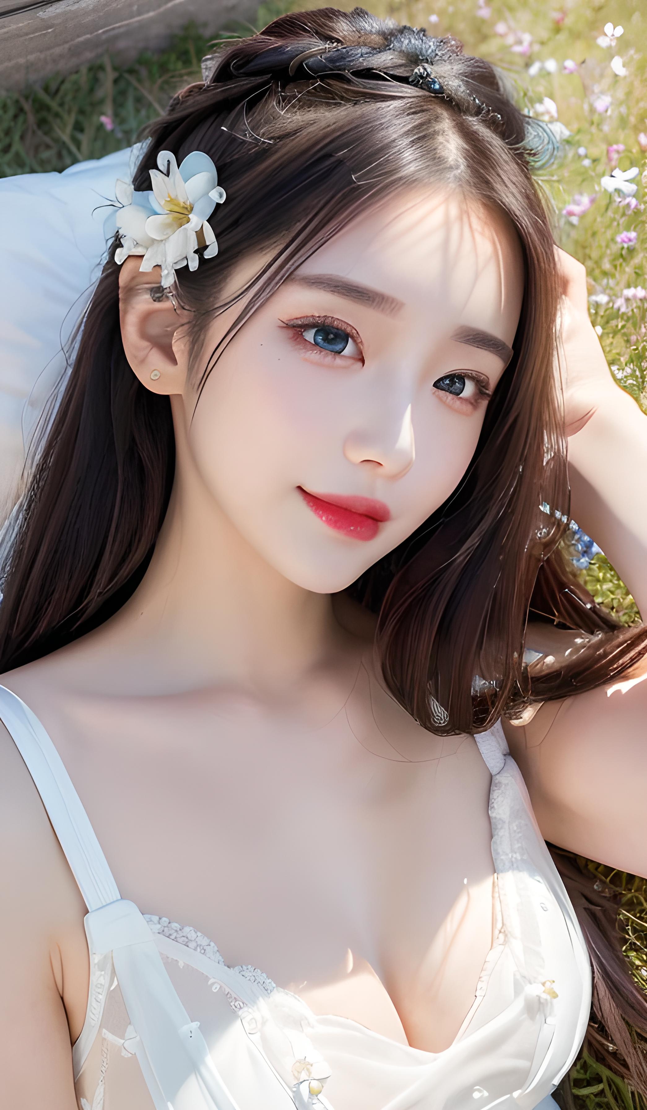 纯欲，甜美女孩
