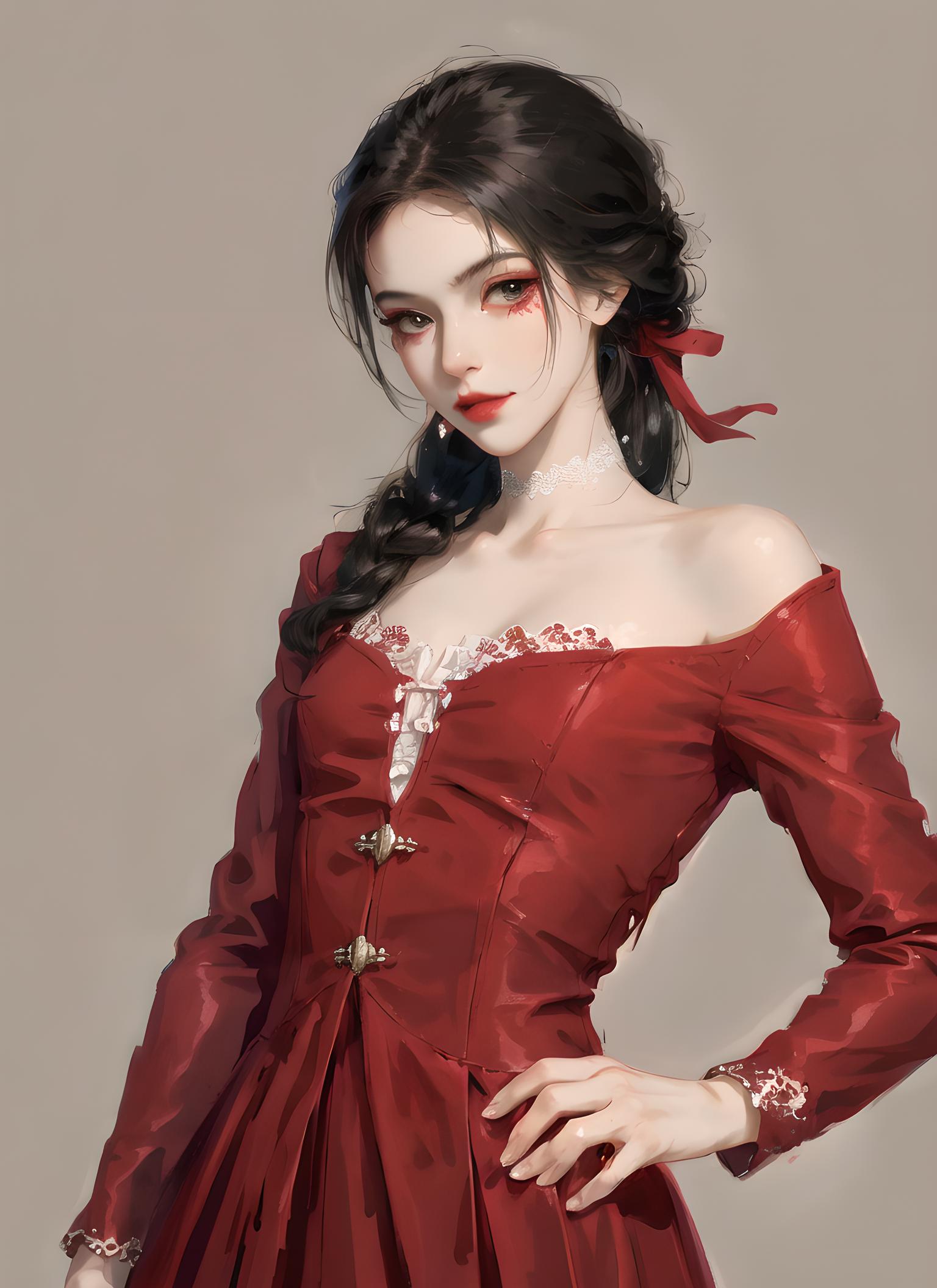美女1