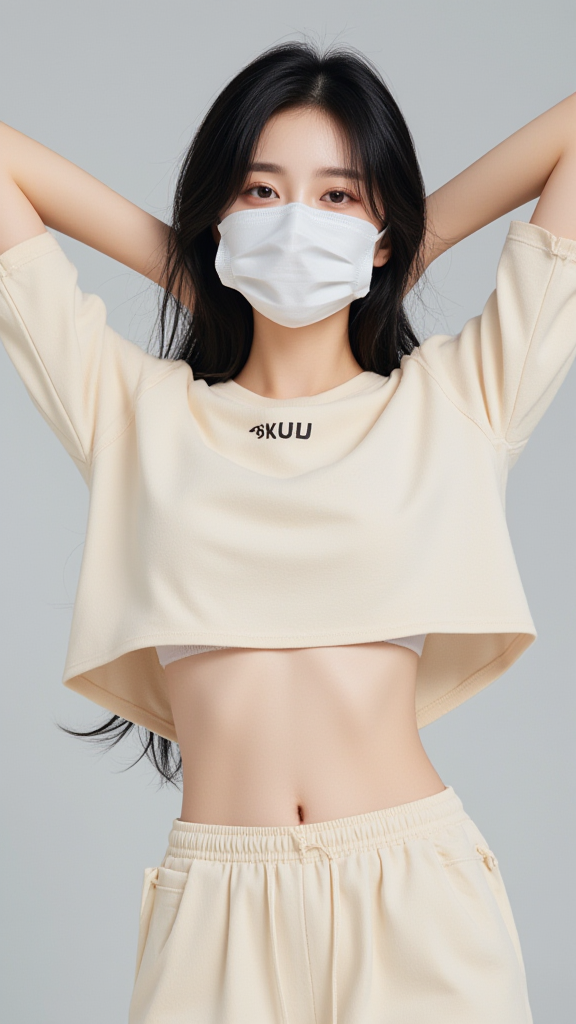 口罩女孩