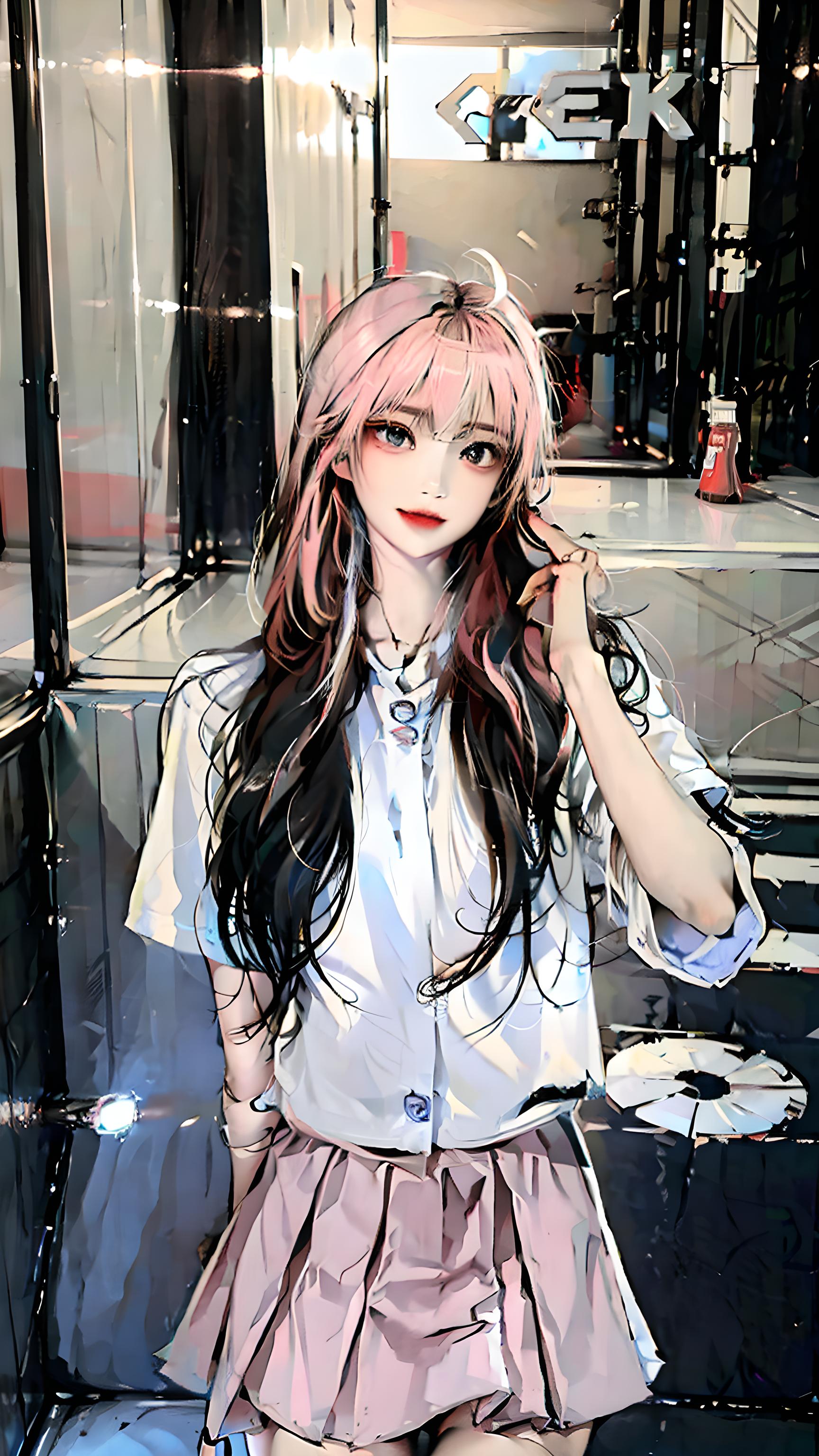 稚嫩可爱少女