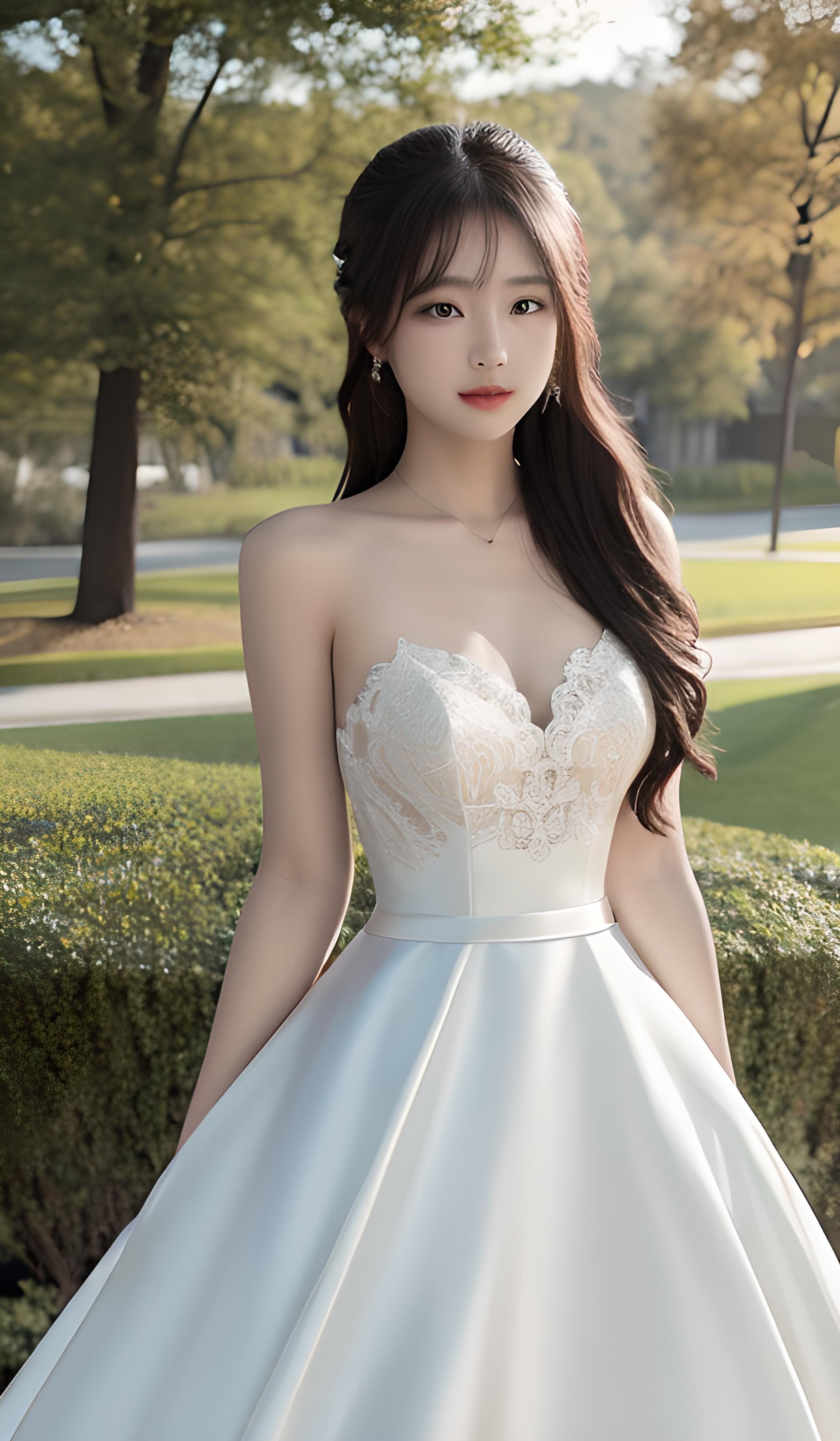 婚纱少女