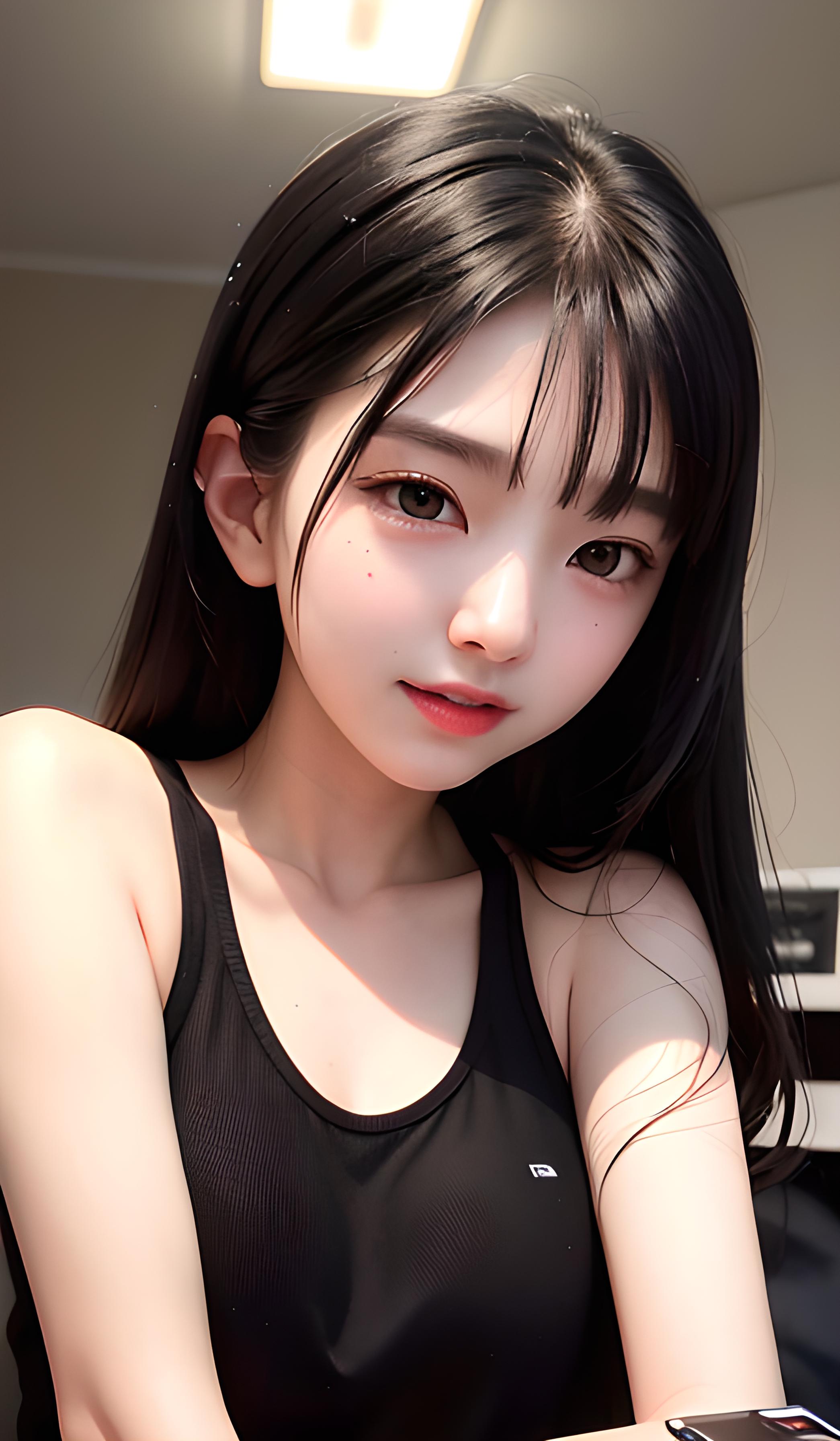 甜美少女