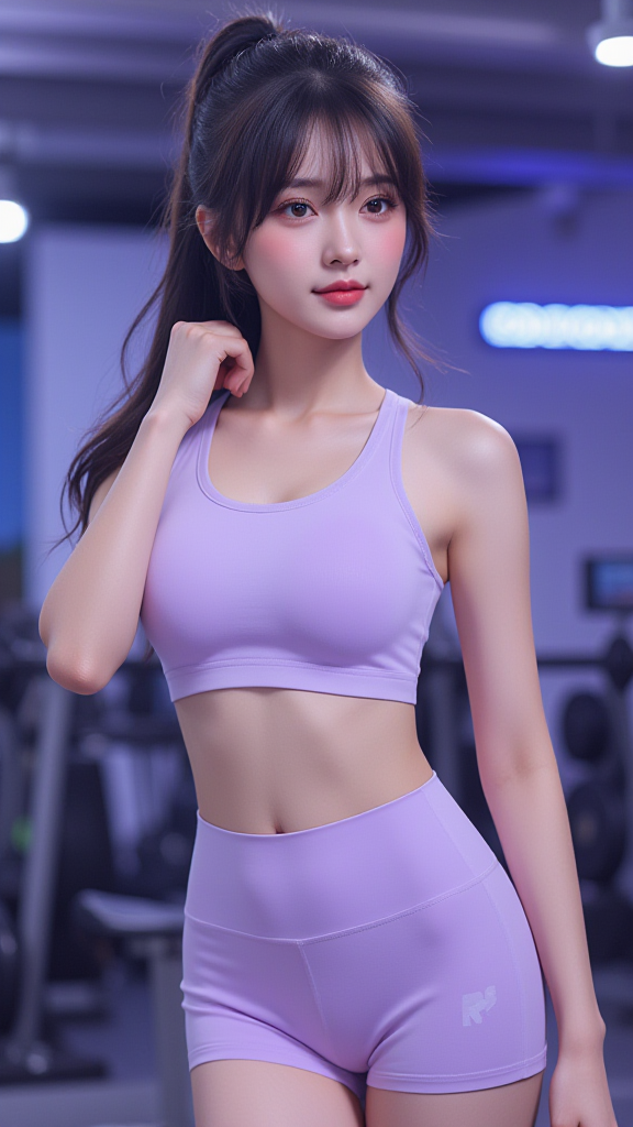 健身房女孩