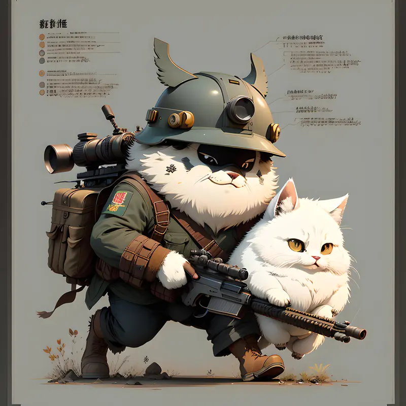 小猫战士