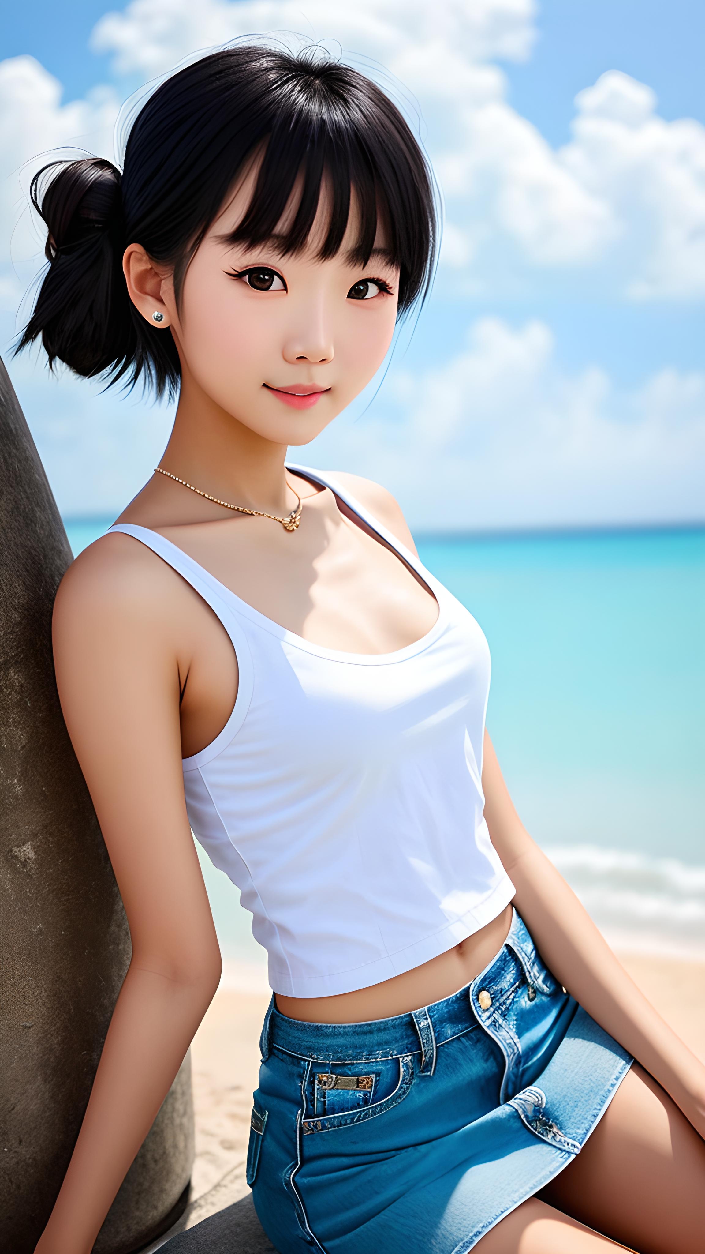 美女