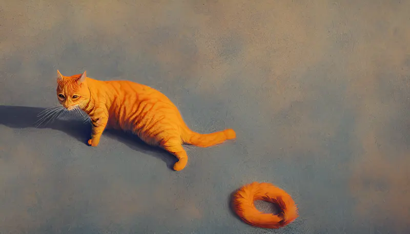 一只橘猫