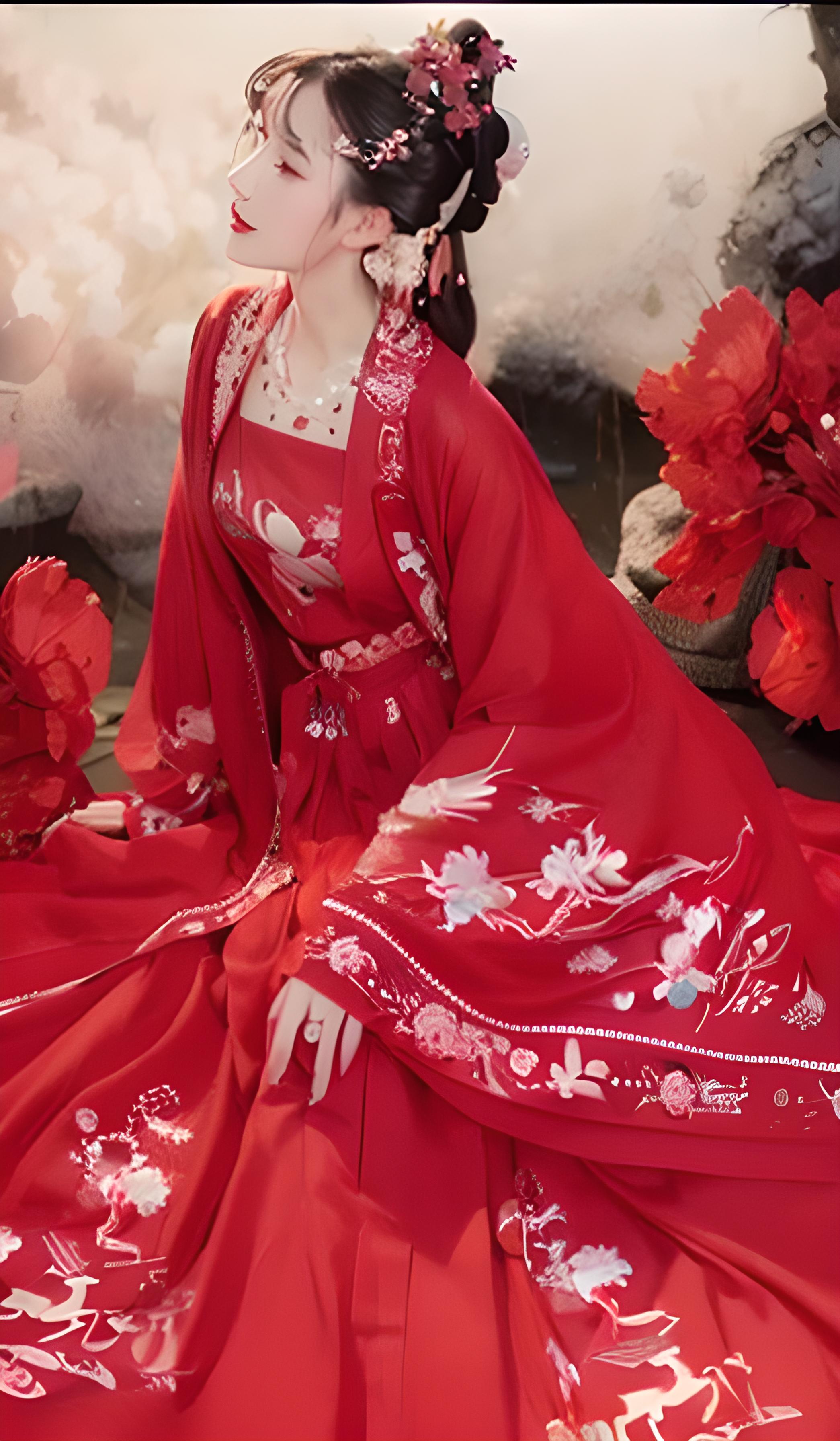 全服唯一的美丽中式新娘（稳定出图）