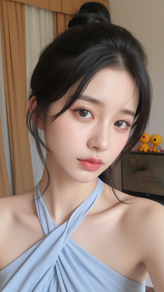 大眼睛美女