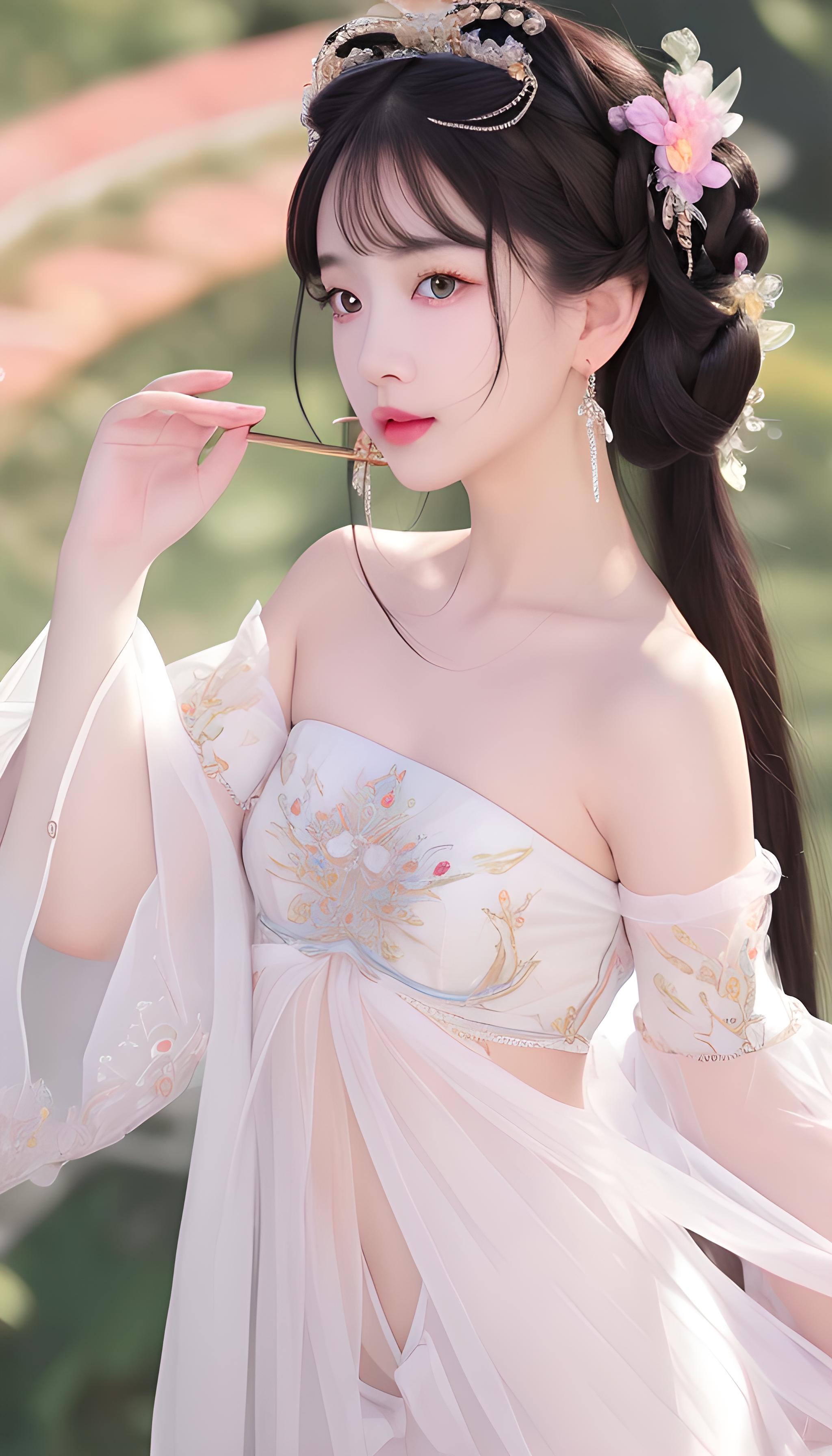 古风唯美轻纱裙