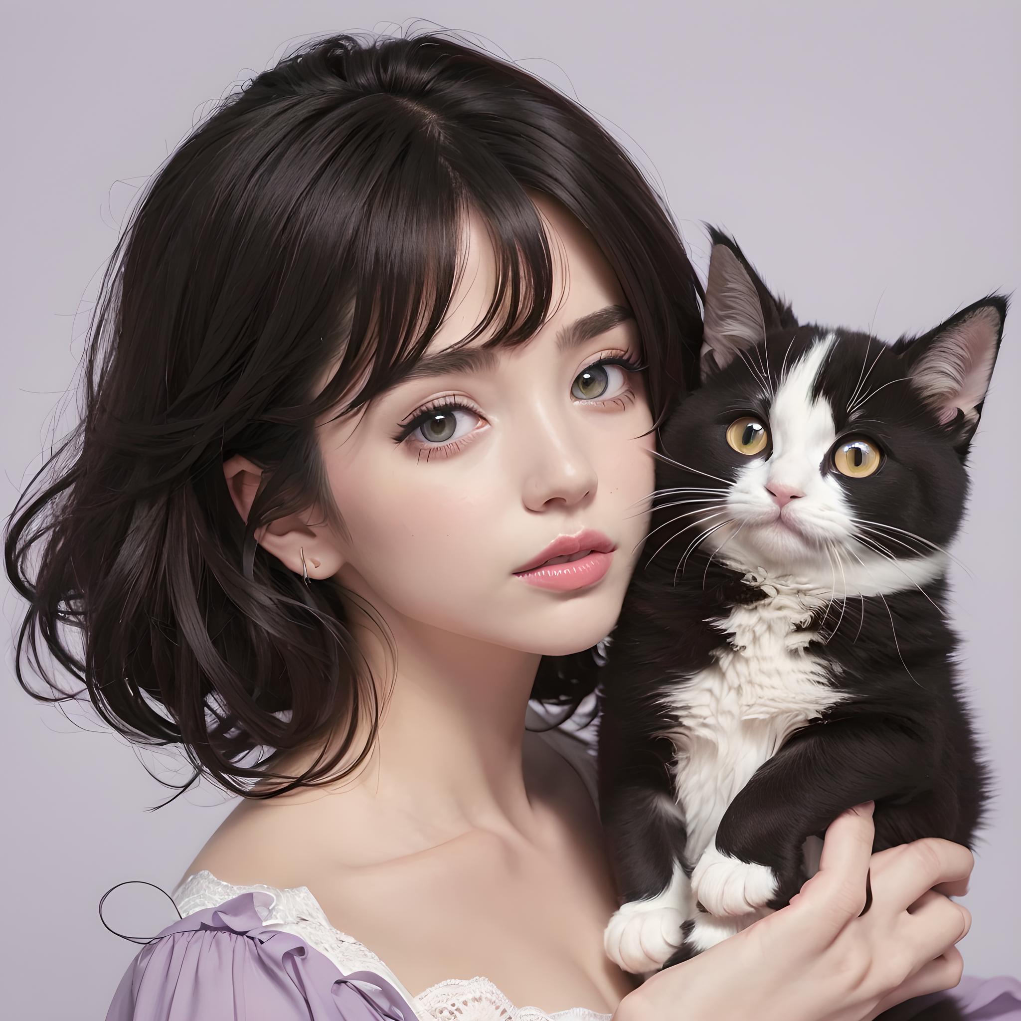 猫咪美女