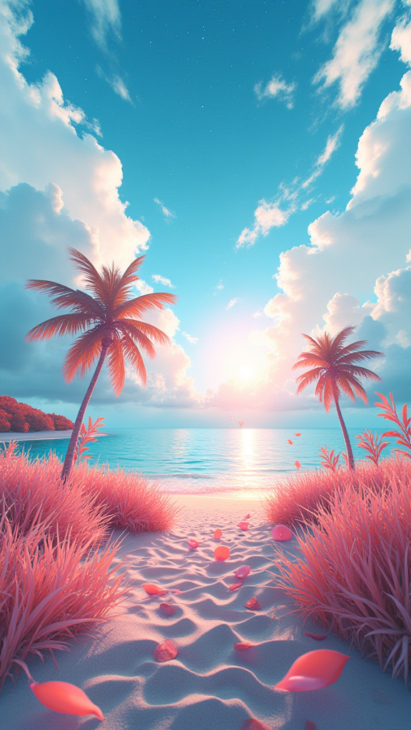 浪漫海滩