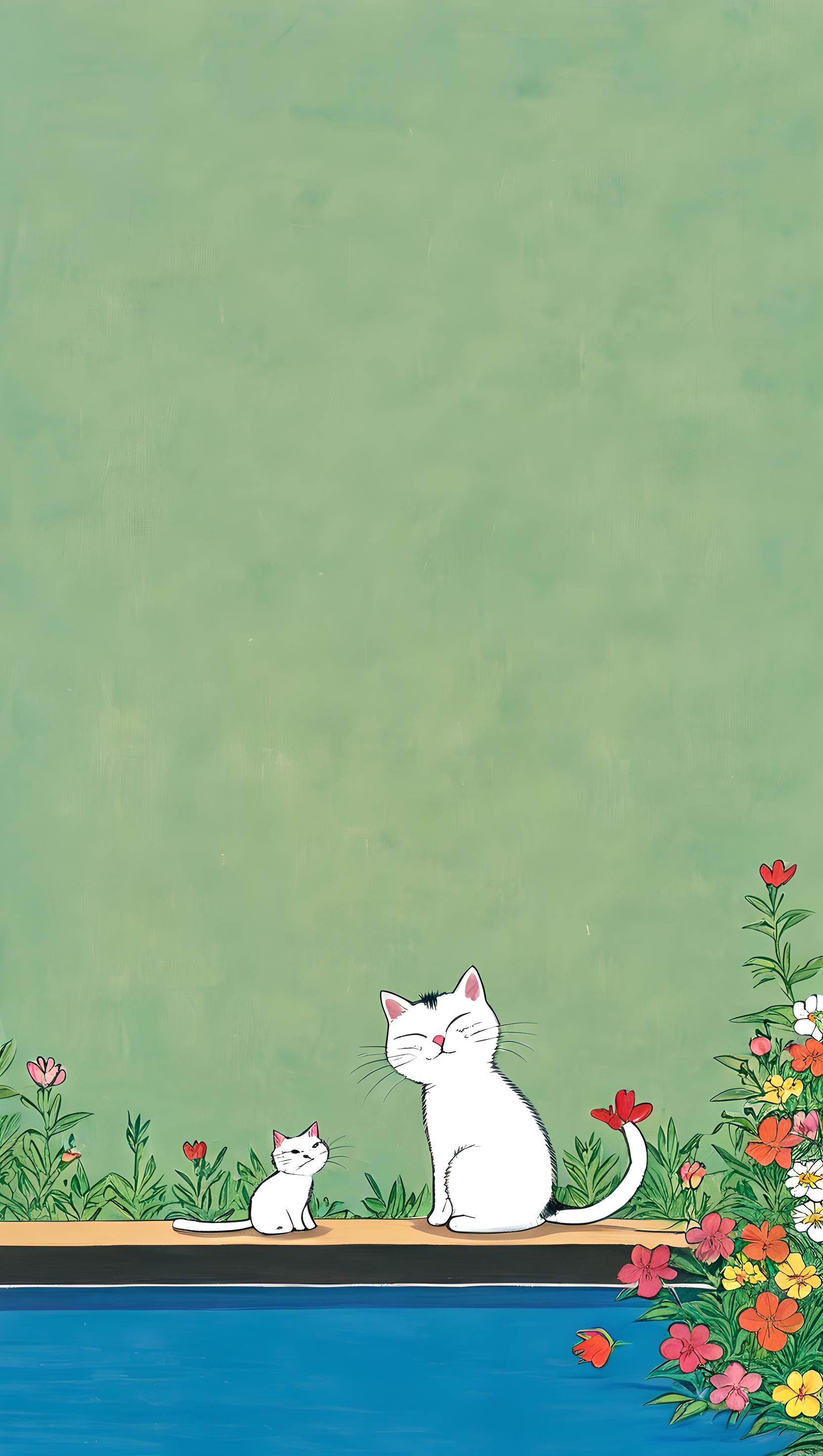 白猫壁纸