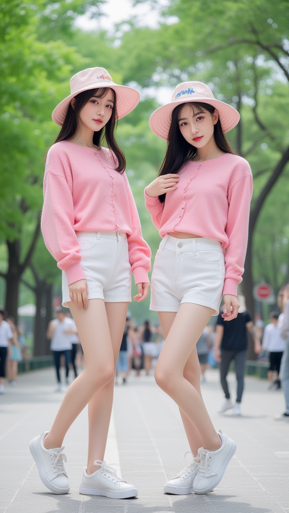 街拍美女