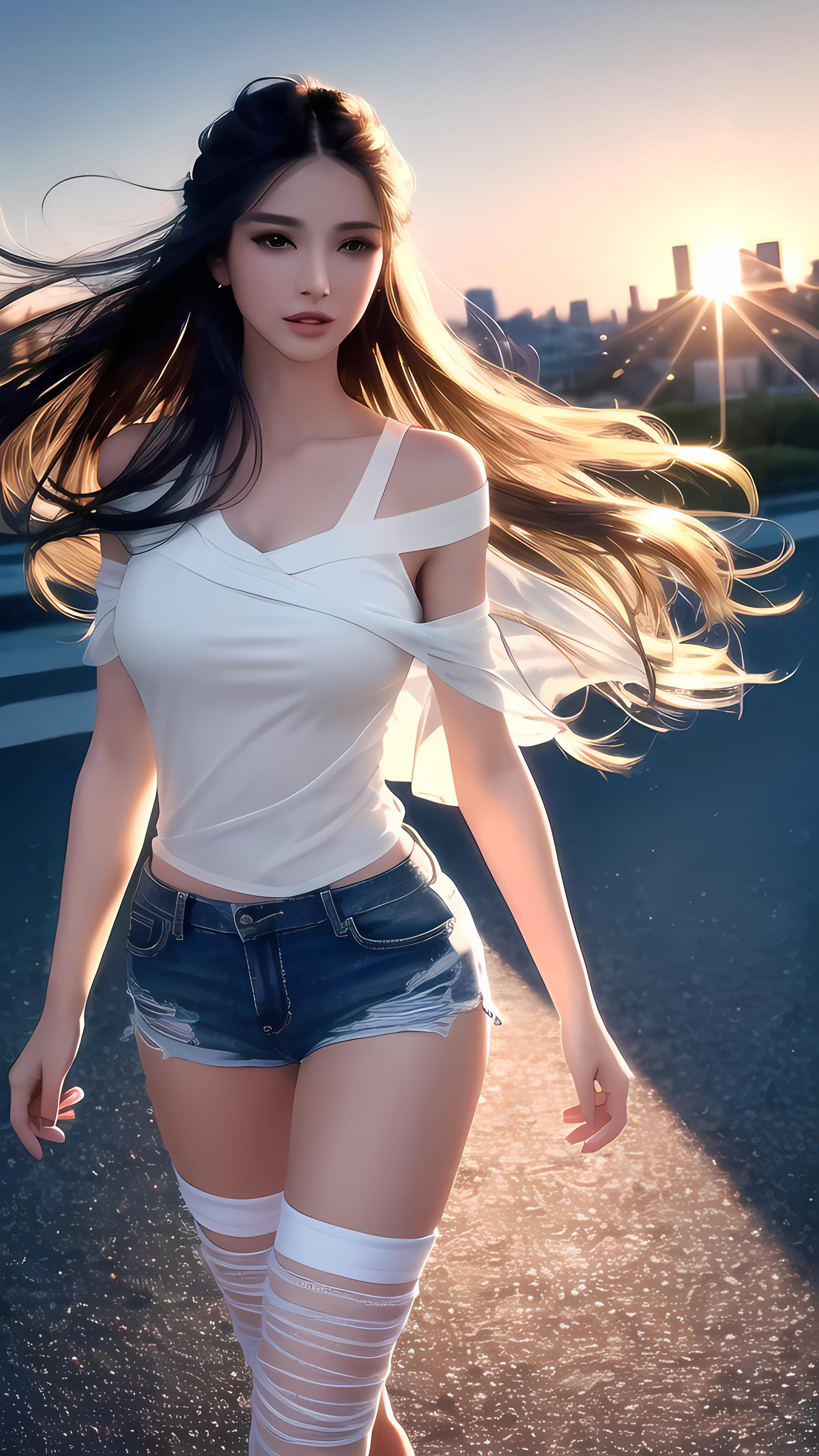 美女