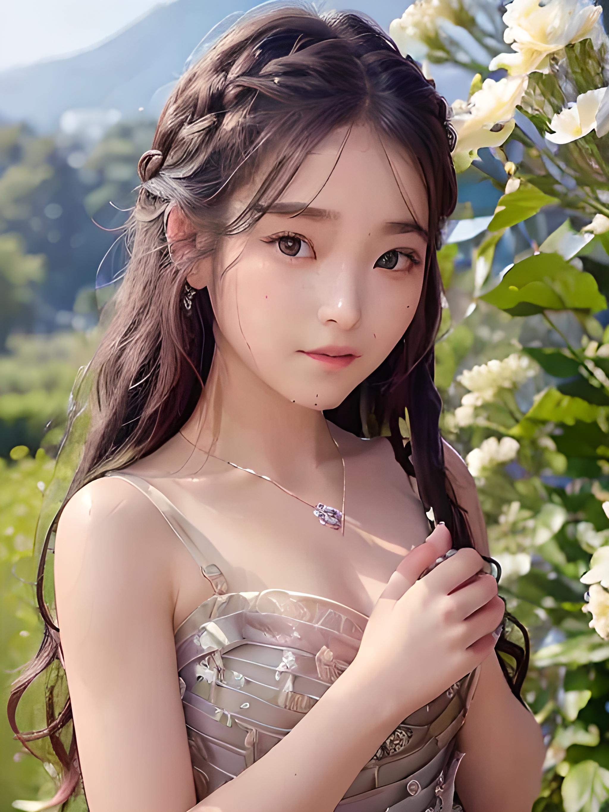 春天里的少女