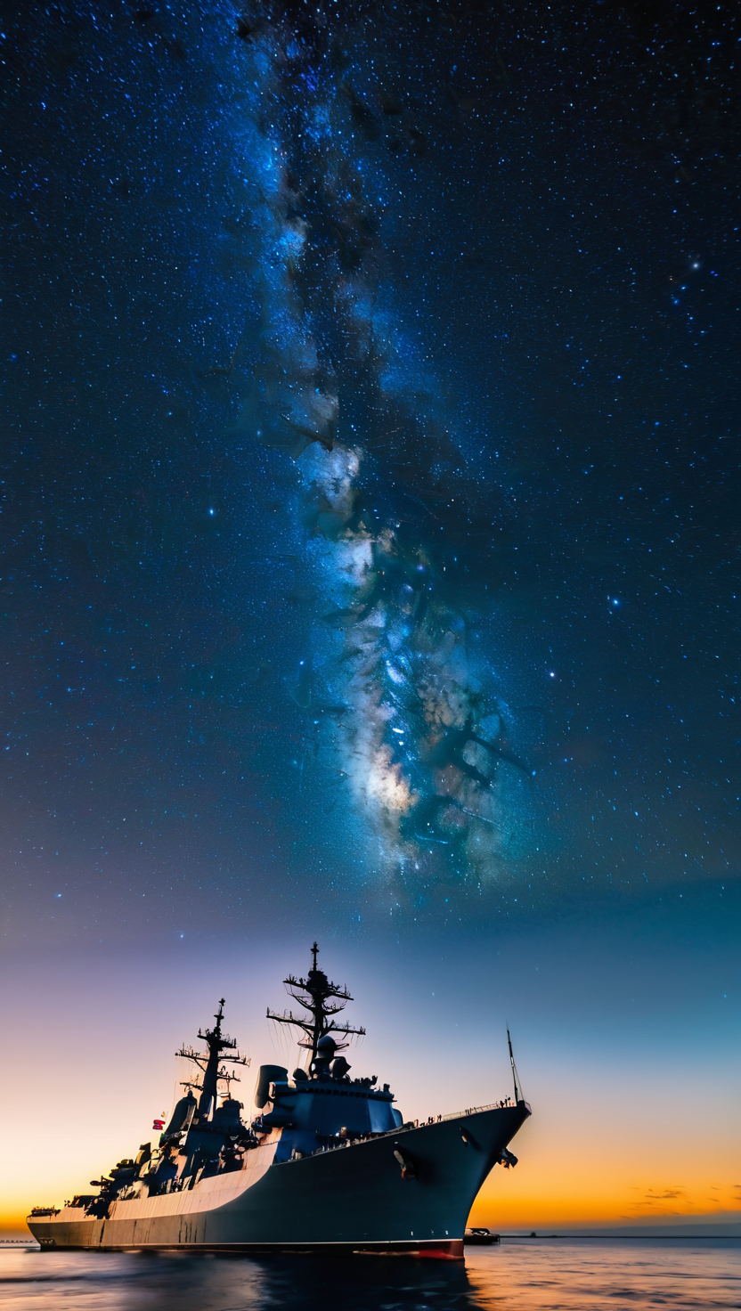 海峡的黄昏