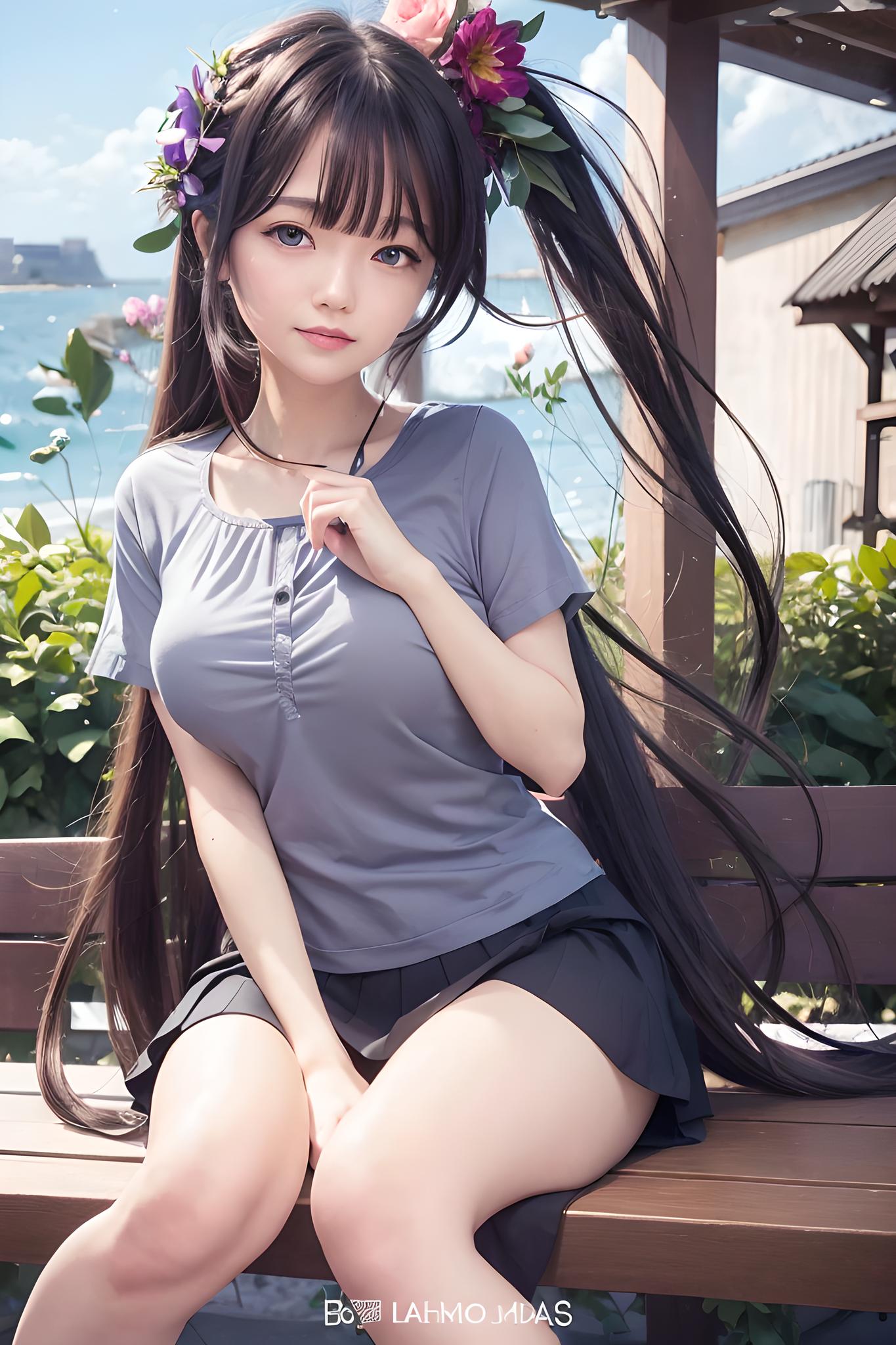 美女