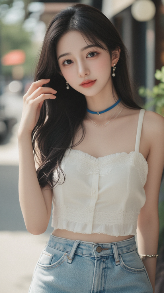 大眼睛美女