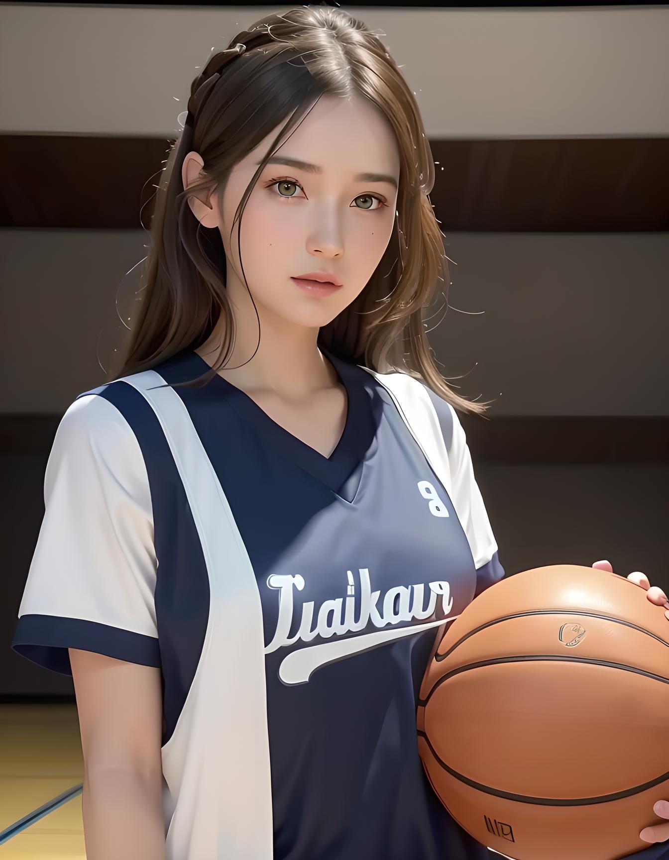 篮球美女