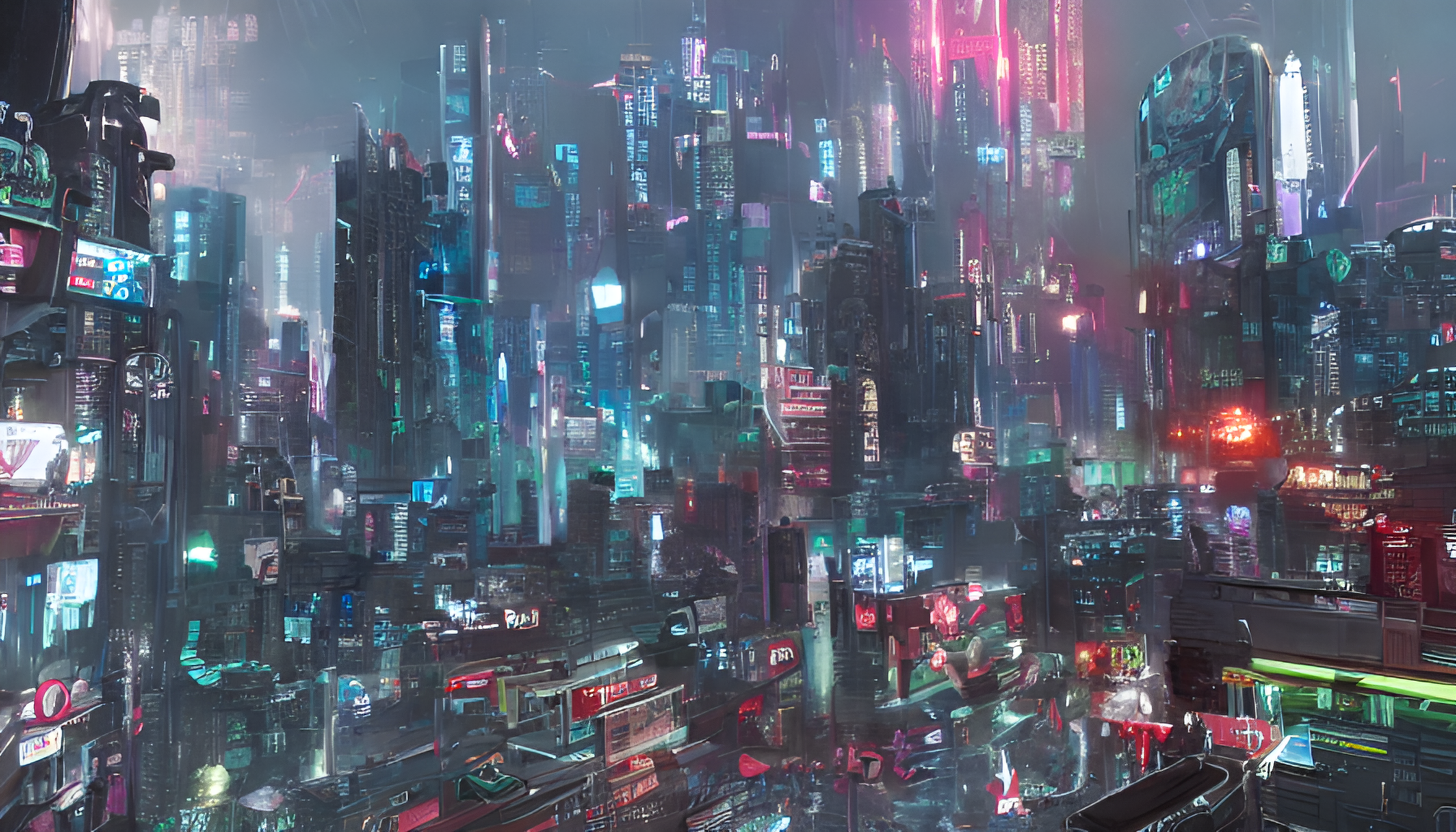 赛博朋克——城市