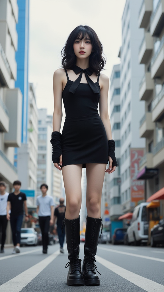 街拍美女