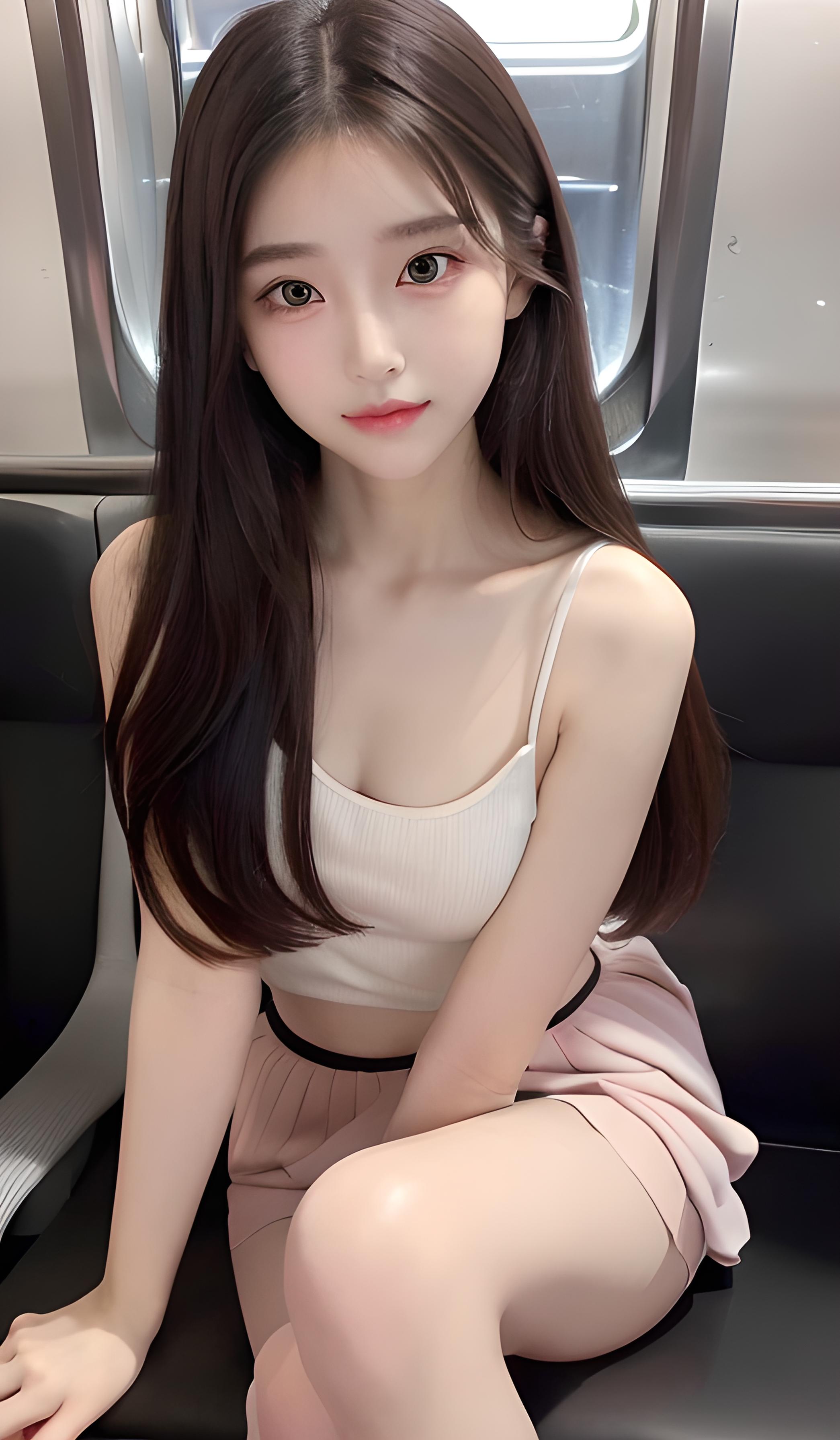 车载美女