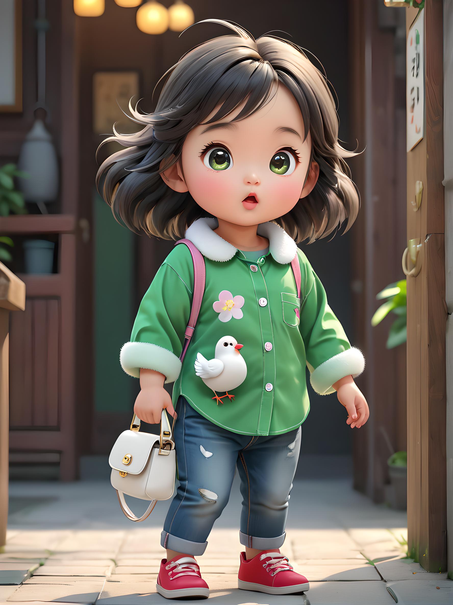 小女孩