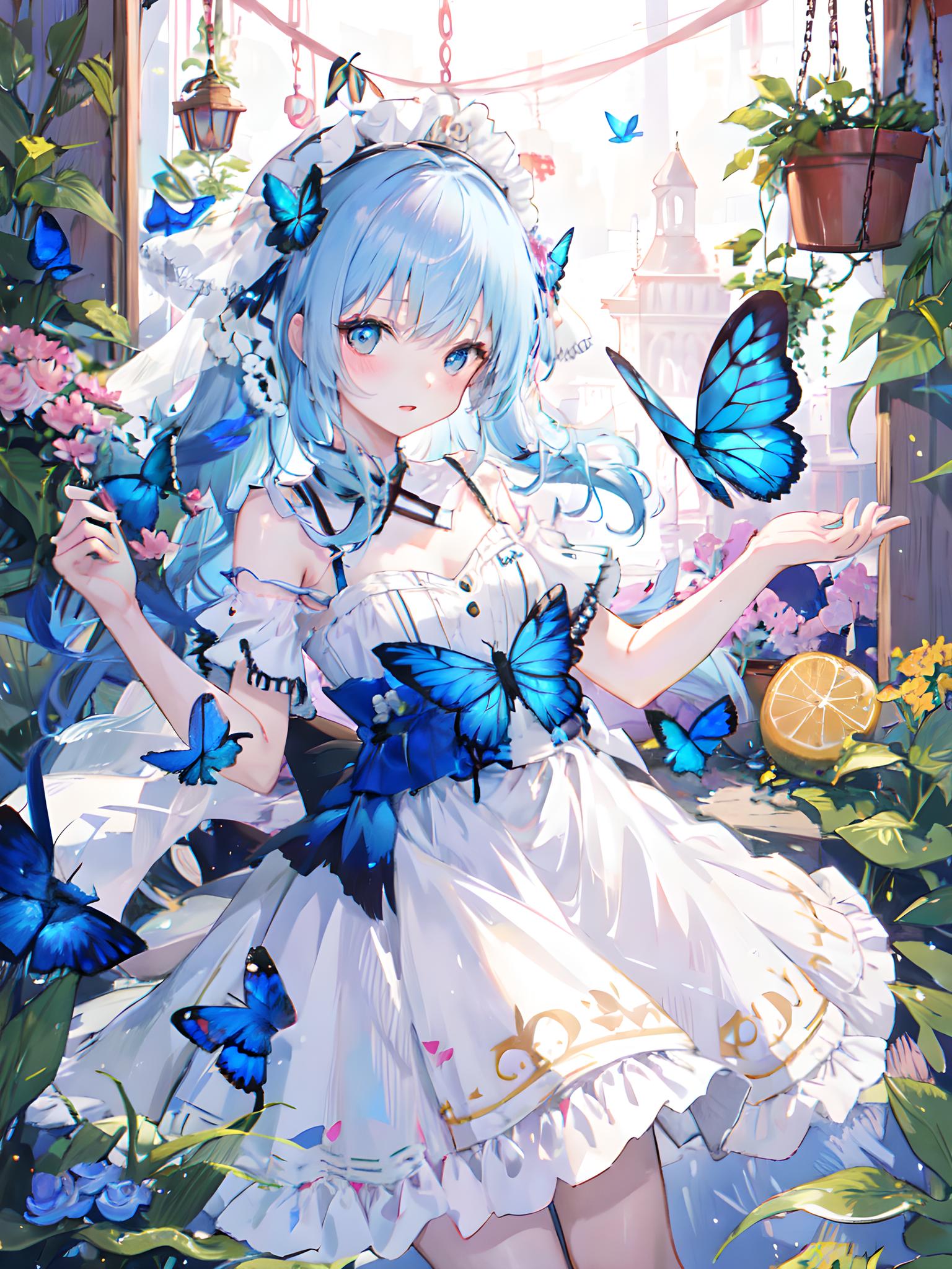 鸟笼中的蝴蝶少女