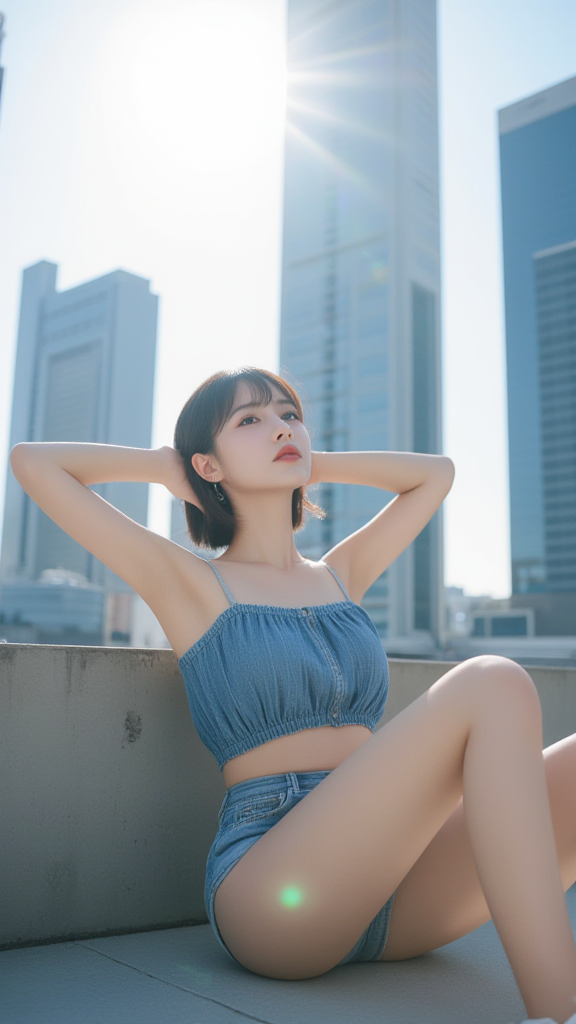 楼顶的女孩